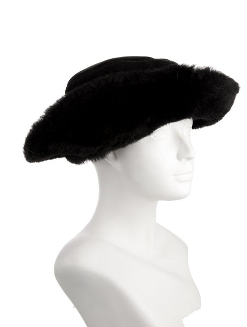 Fur Women's Shearling Sheepskin Bucket Hat