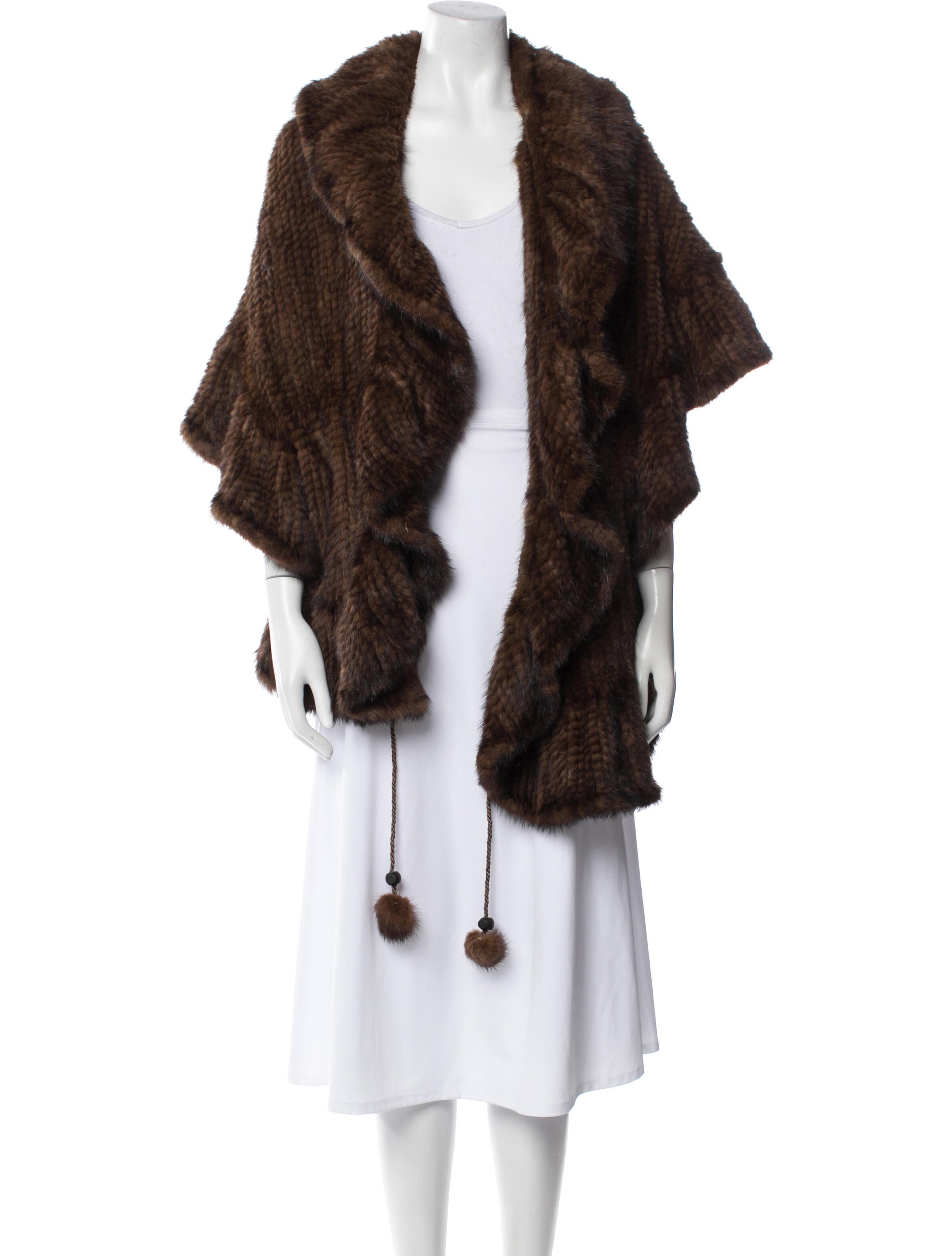 Fur Mink Shawl