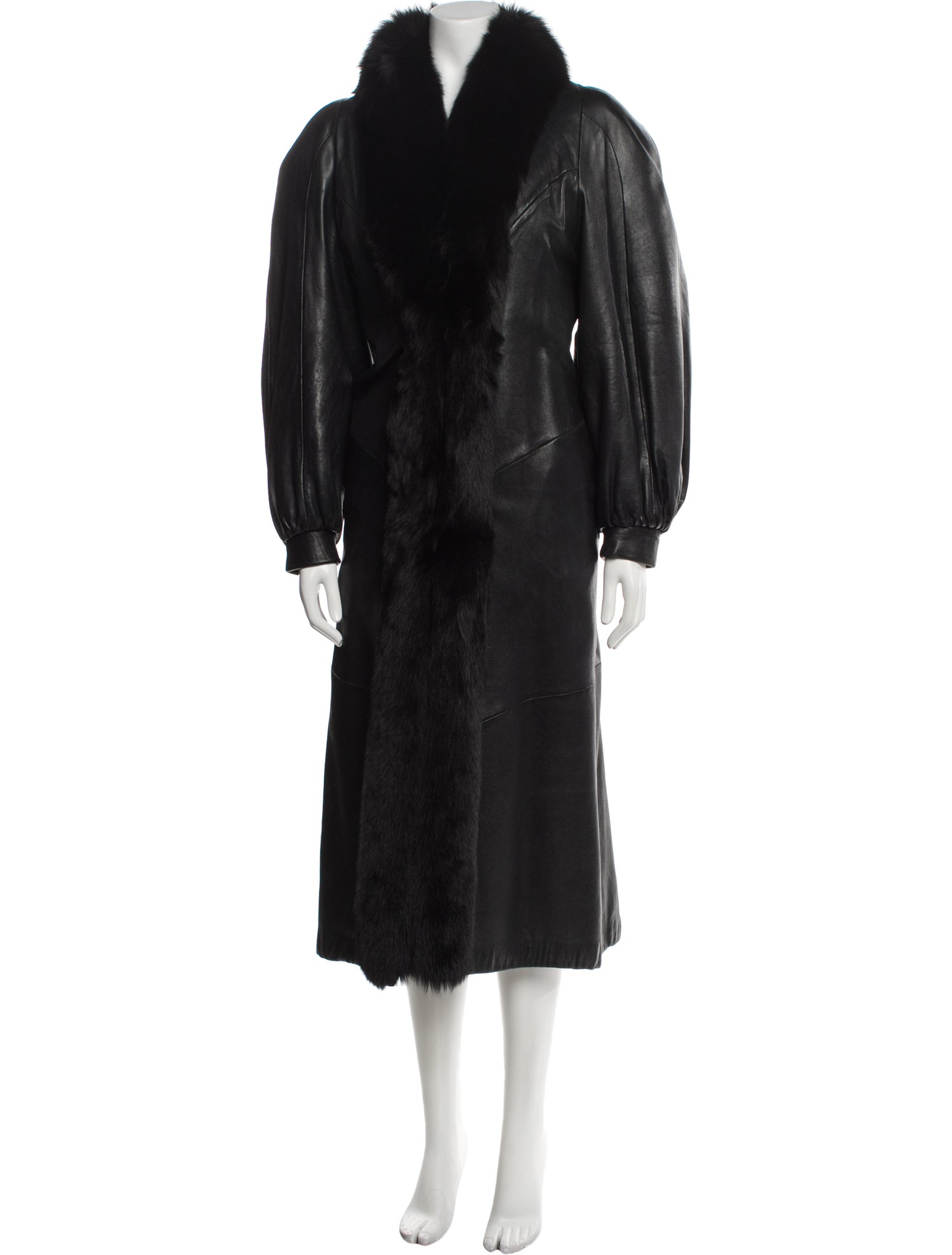 Fur Shearling Fur Coat