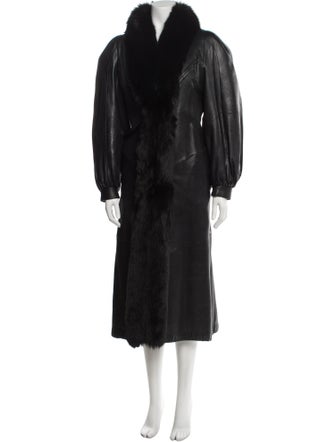 Fur Shearling Fur Coat