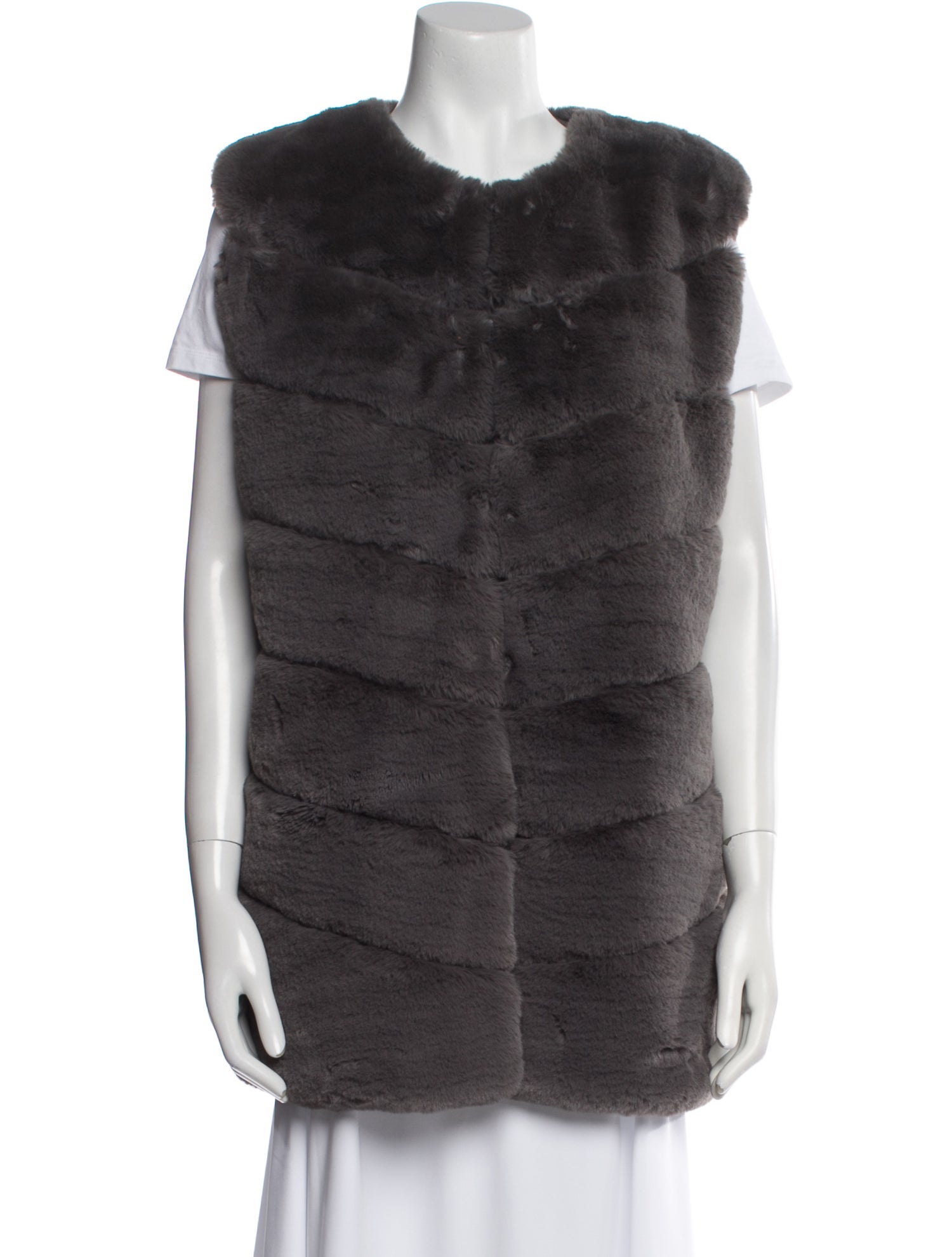 Fur Faux Fur Vest