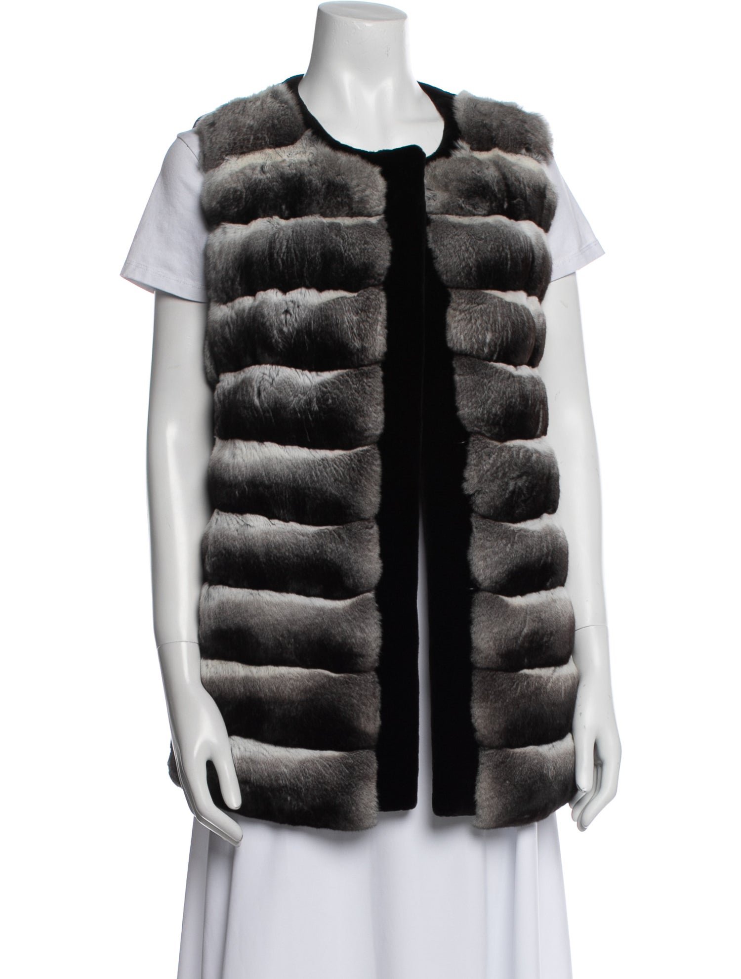 Fur Chinchilla Vest