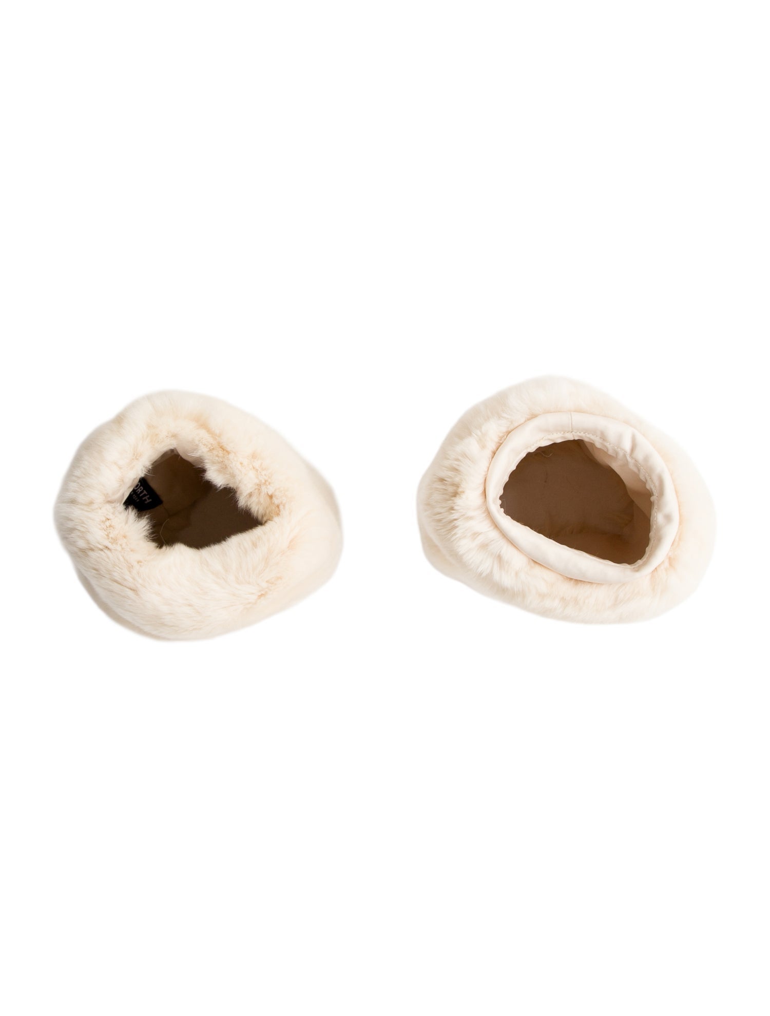 Worth Rex Rabbit Winter Wrist Cuffs