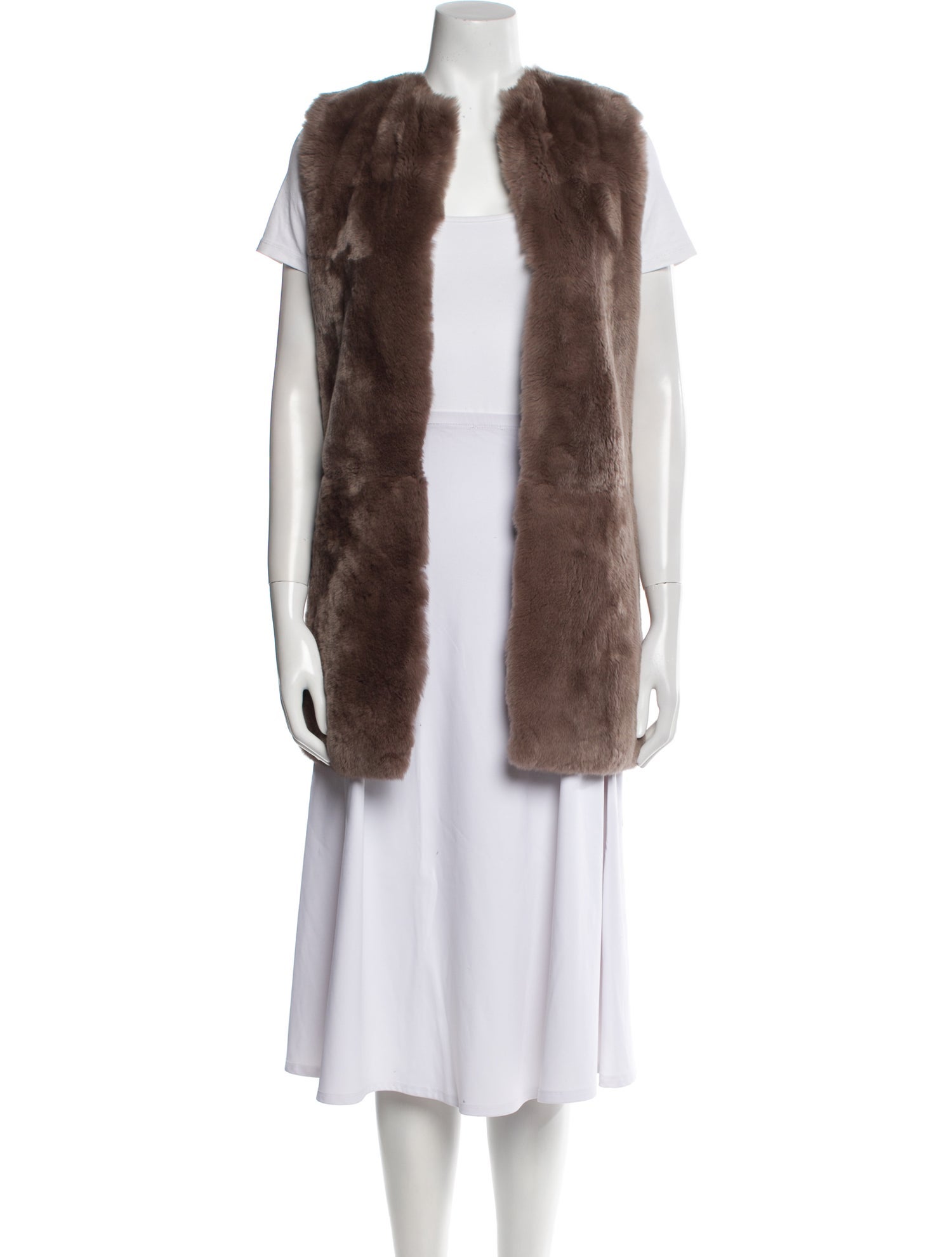 Fur Cashmere Vest