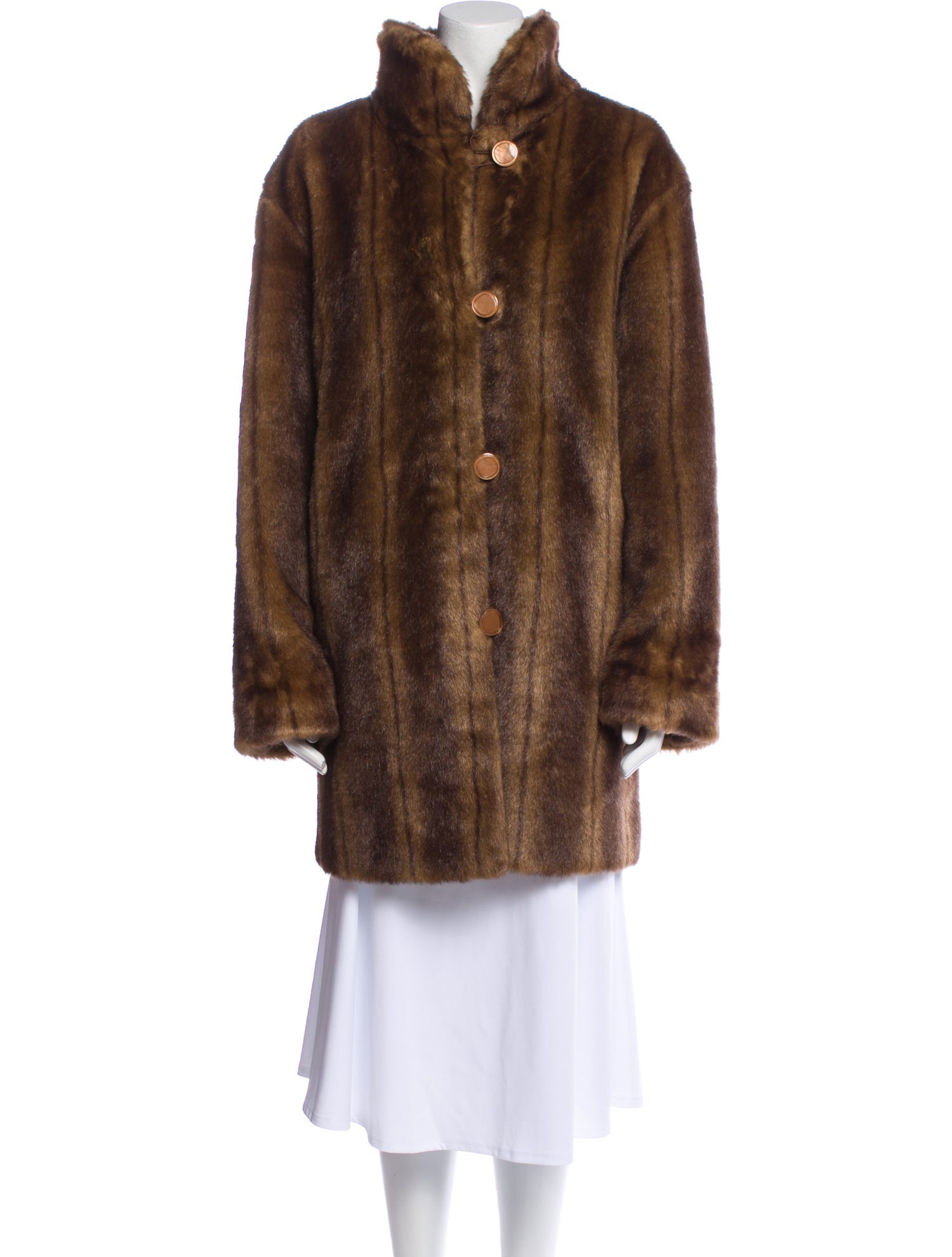 Fur Vintage Faux Fur Coat