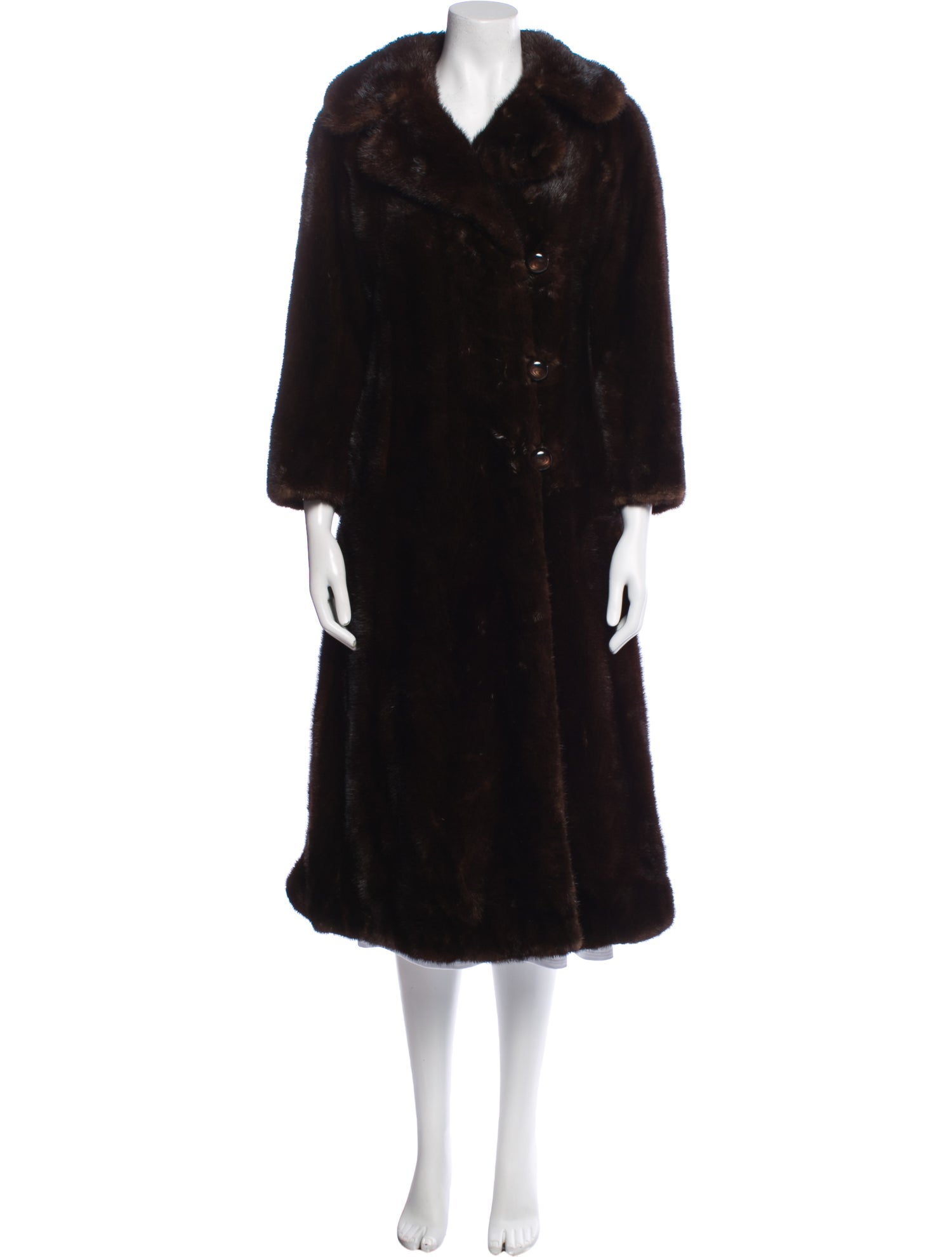 Vintage - Unbranded Vintage Mink Faux Fur Coat