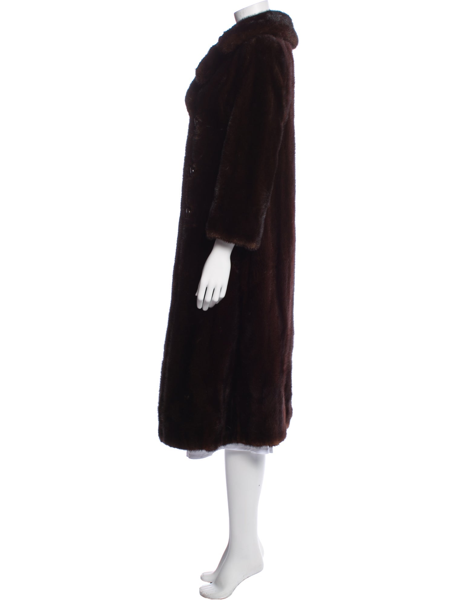 Vintage - Unbranded Vintage Mink Faux Fur Coat