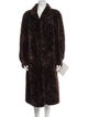 Fur Mink Animal Print Fur Coat