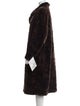 Fur Mink Animal Print Fur Coat