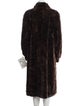 Fur Mink Animal Print Fur Coat