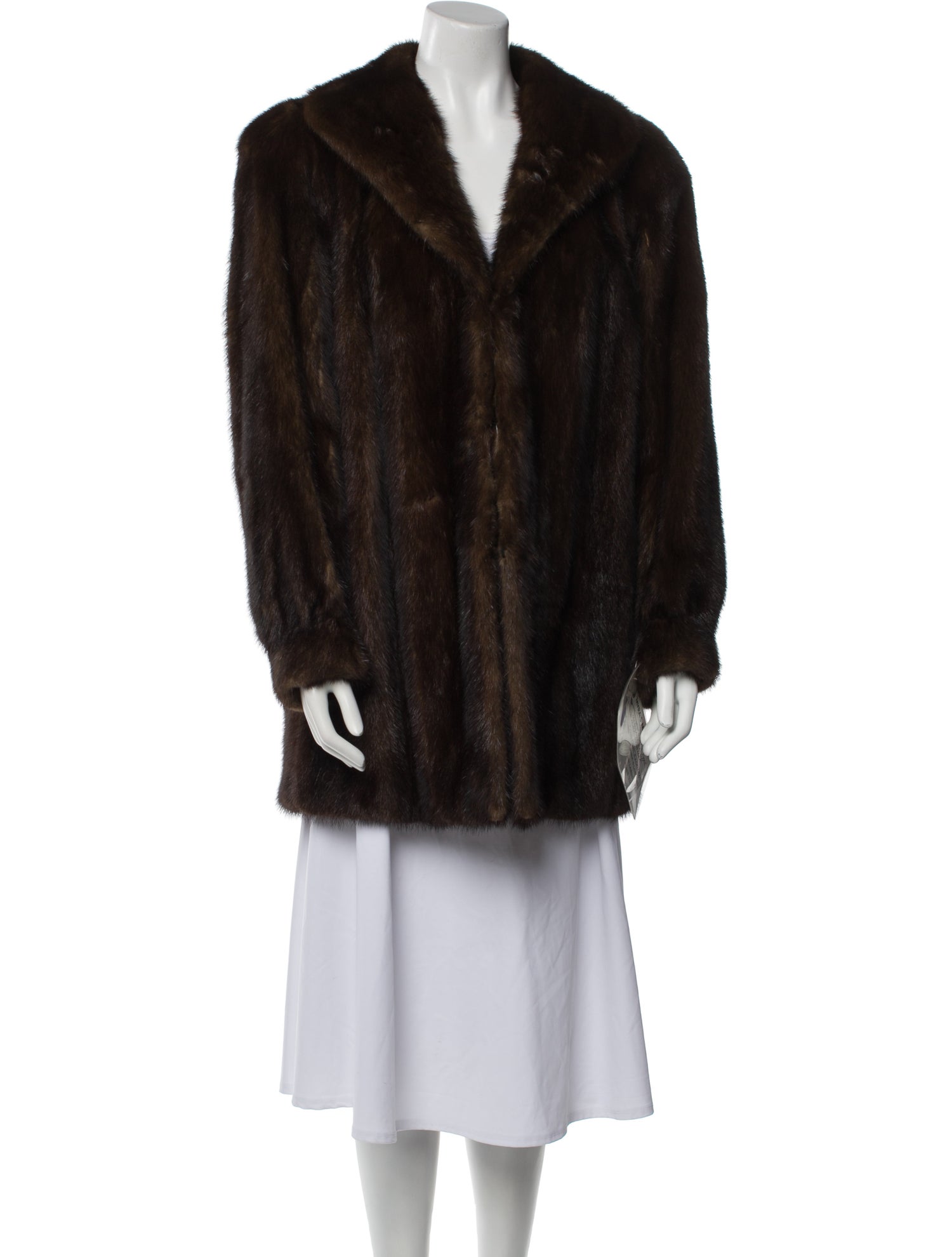 Fur Mink Faux Fur Coat