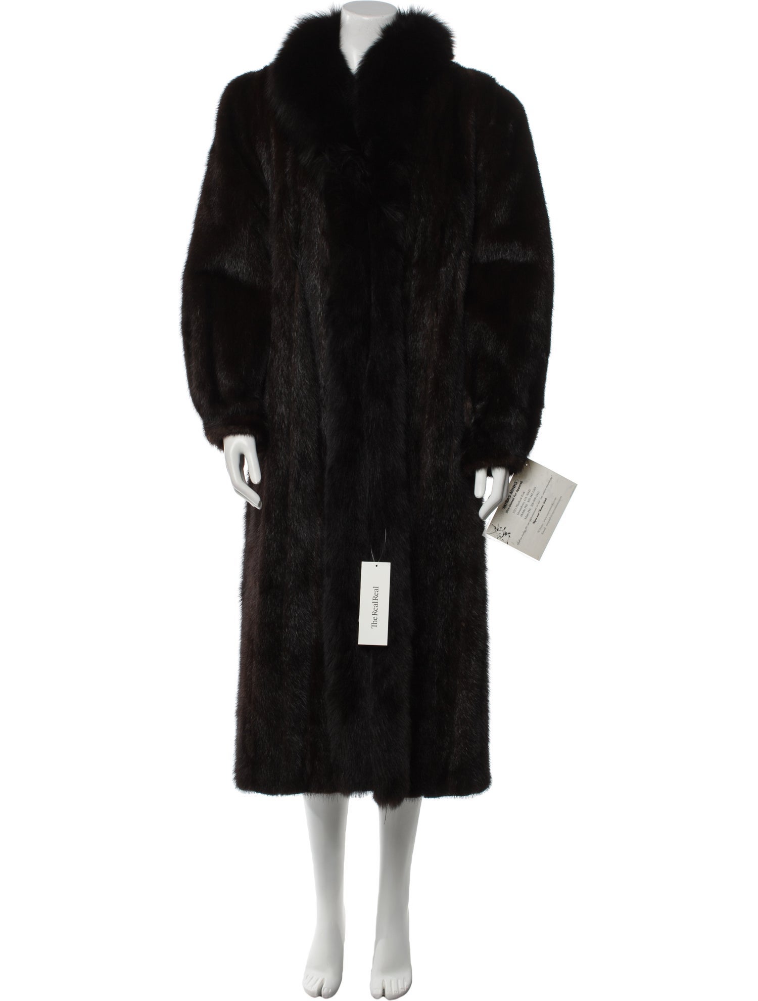 Fur Mink Faux Fur Coat