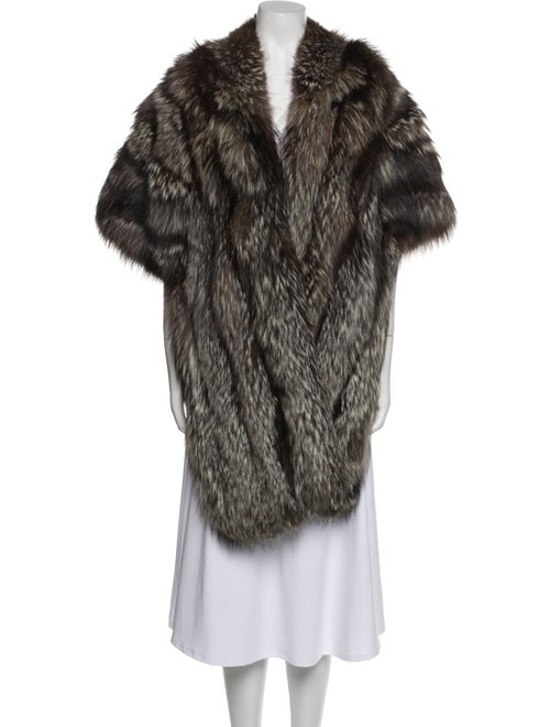 Fur Printed Faux Fur Jacket
