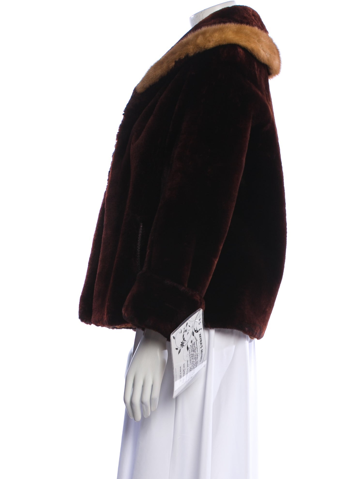 Fur Shearling Fur Coat