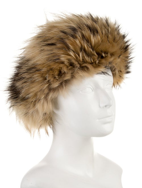 Fur faux fur headband