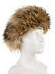 Fur faux fur headband