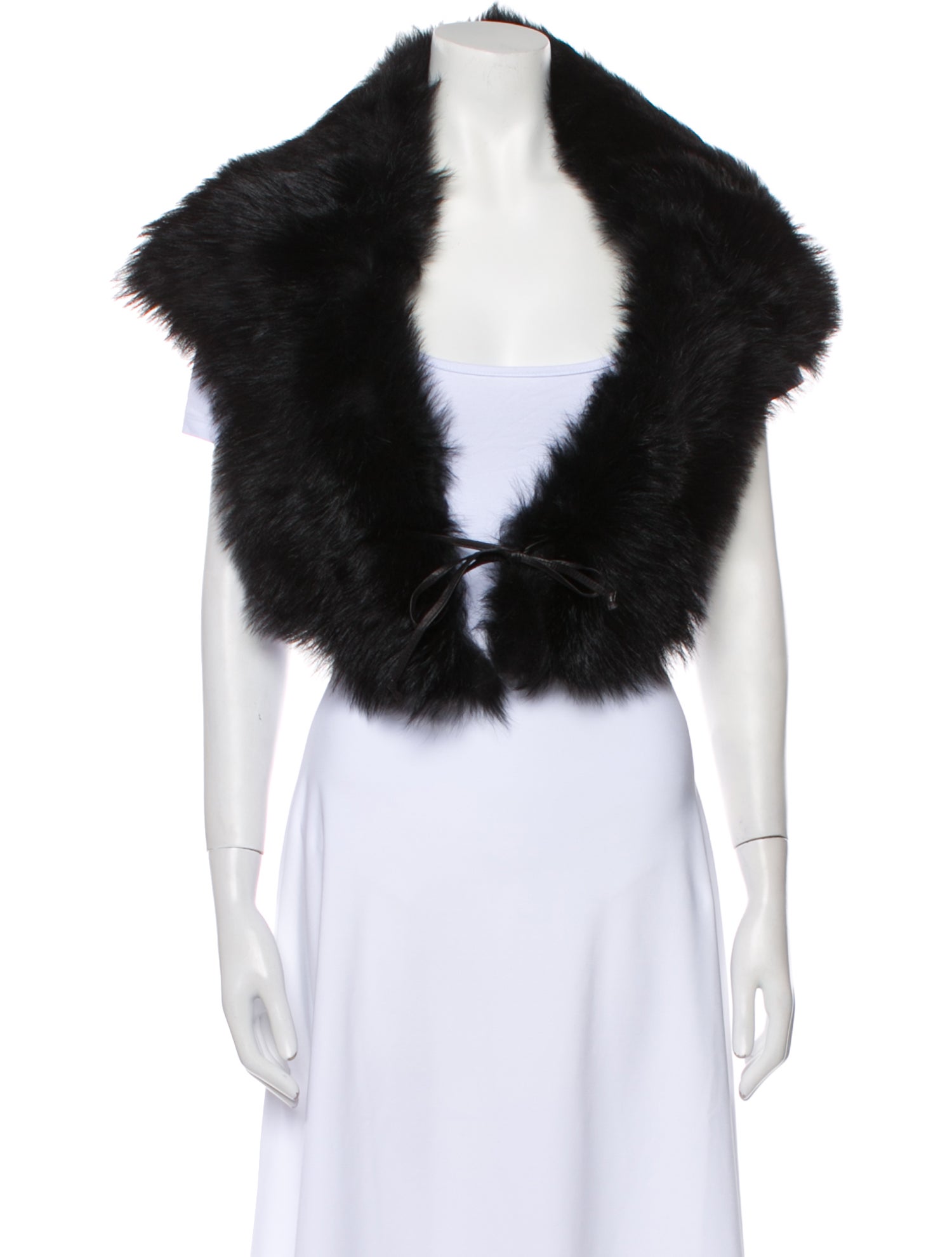 UGG UGG Elegant Black Shearling Shrug