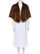 Fur Mink Animal Print Shawl