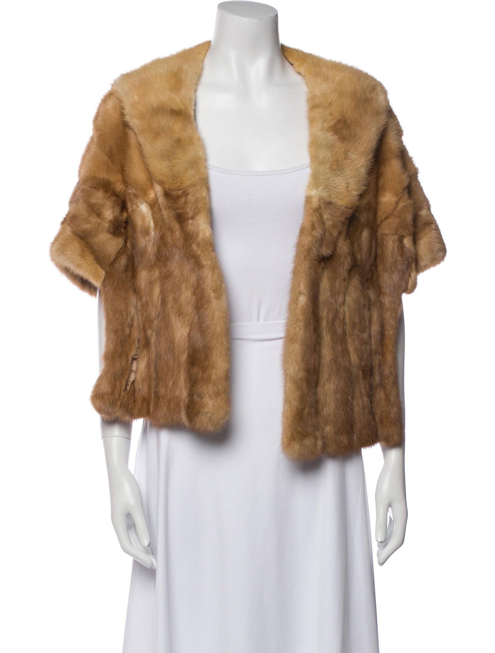Fur Fur Printed Shawl