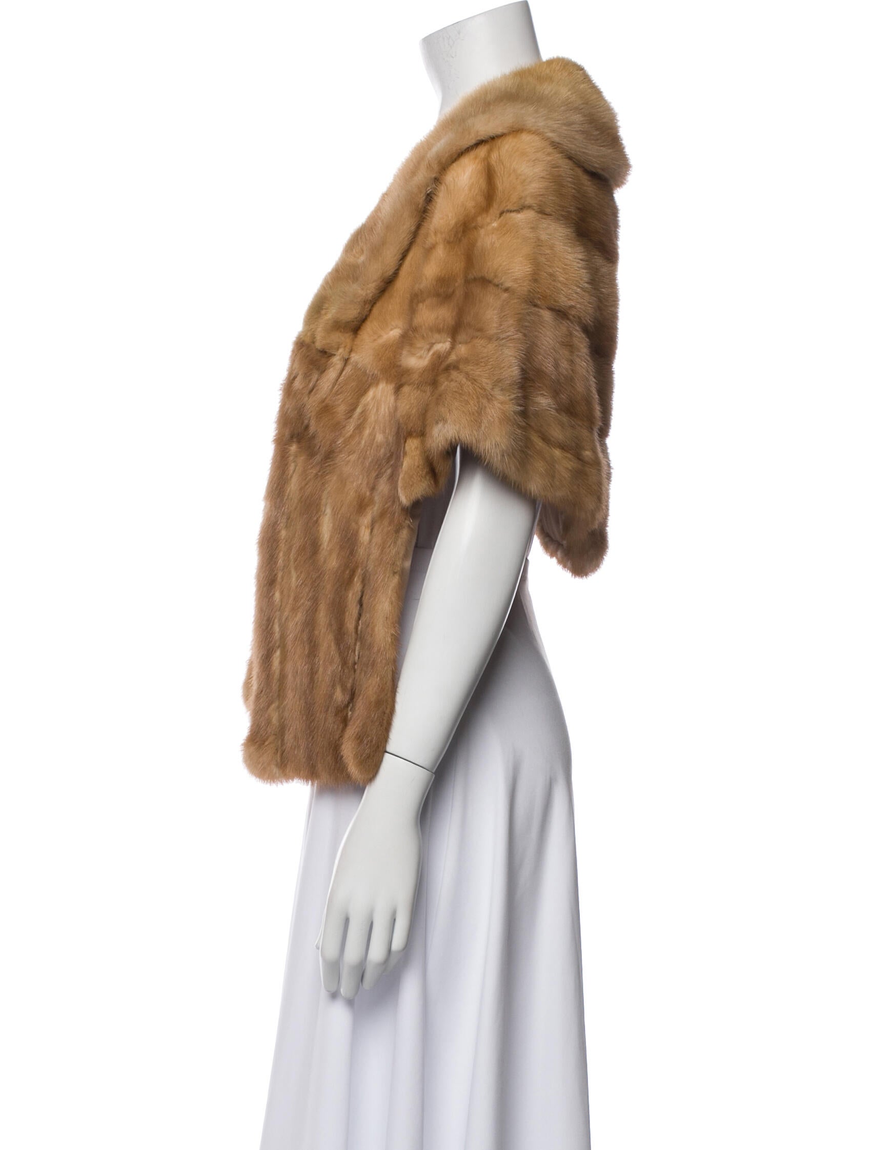 Fur Fur Printed Shawl