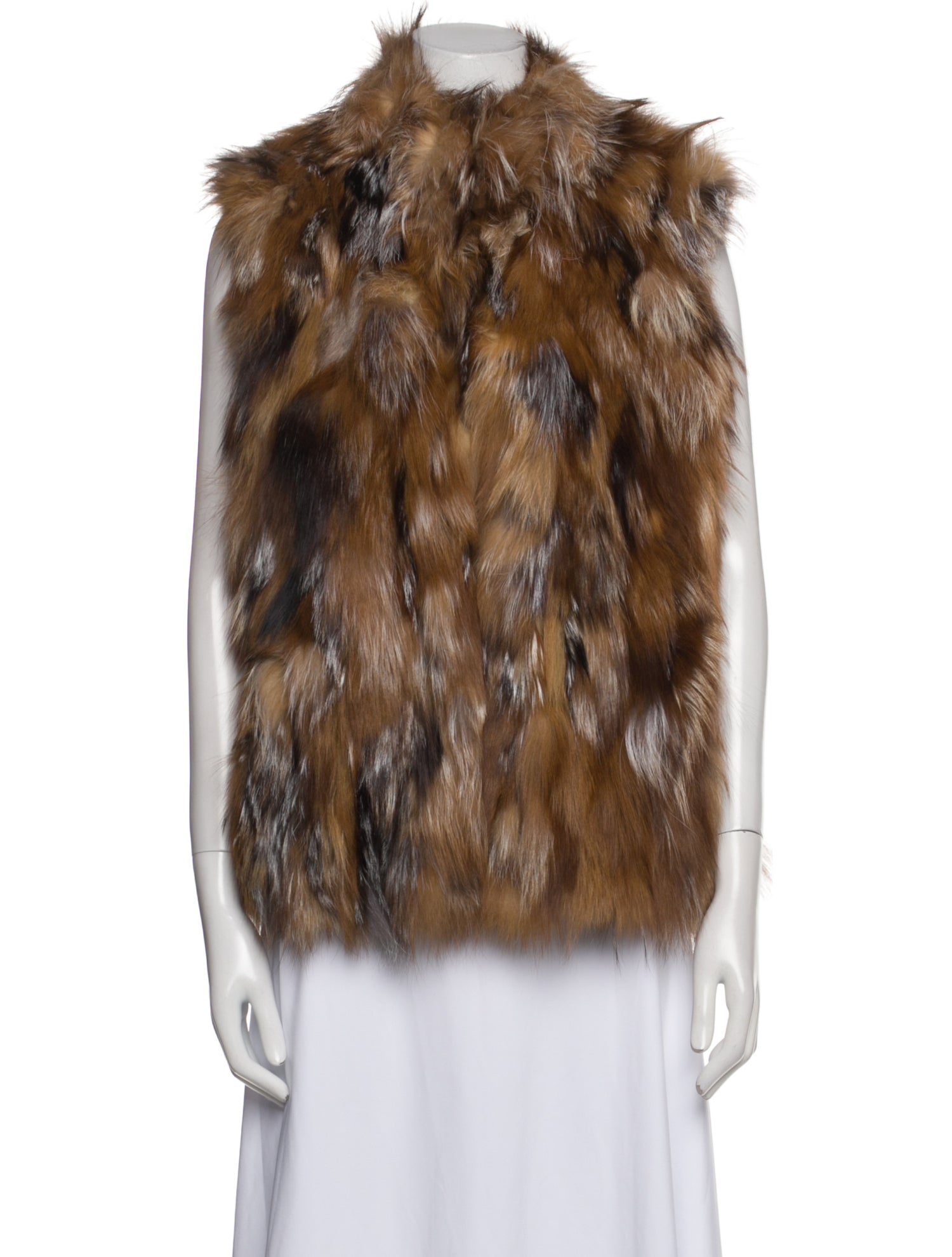 Fur Fox Printed Fur Jacket