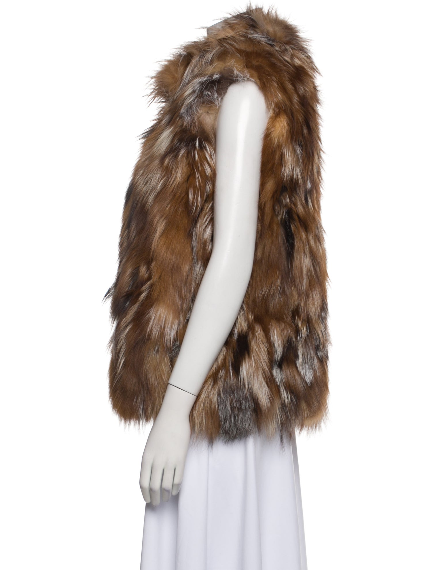 Fur Fox Printed Fur Jacket