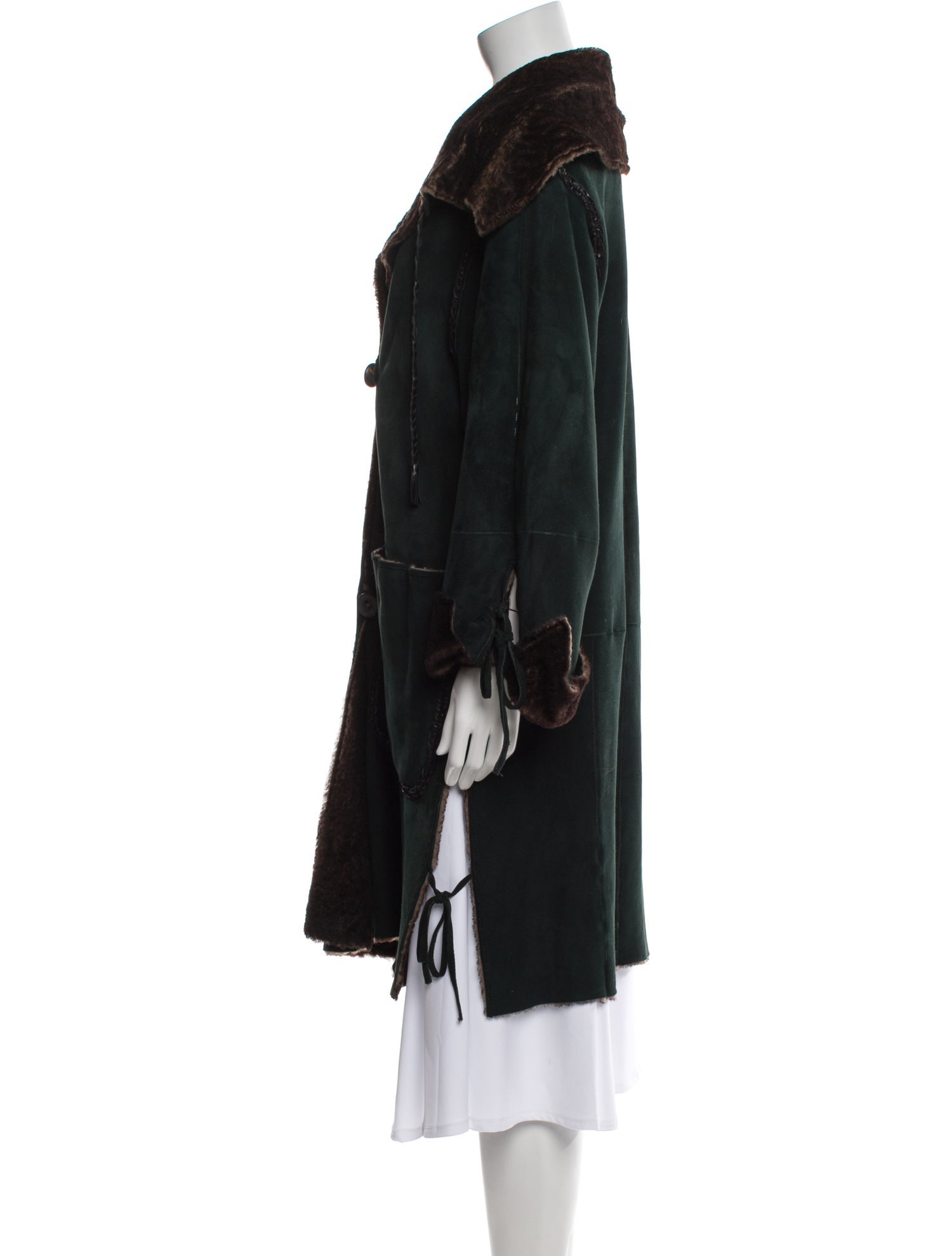 Fur Shearling Fur Coat