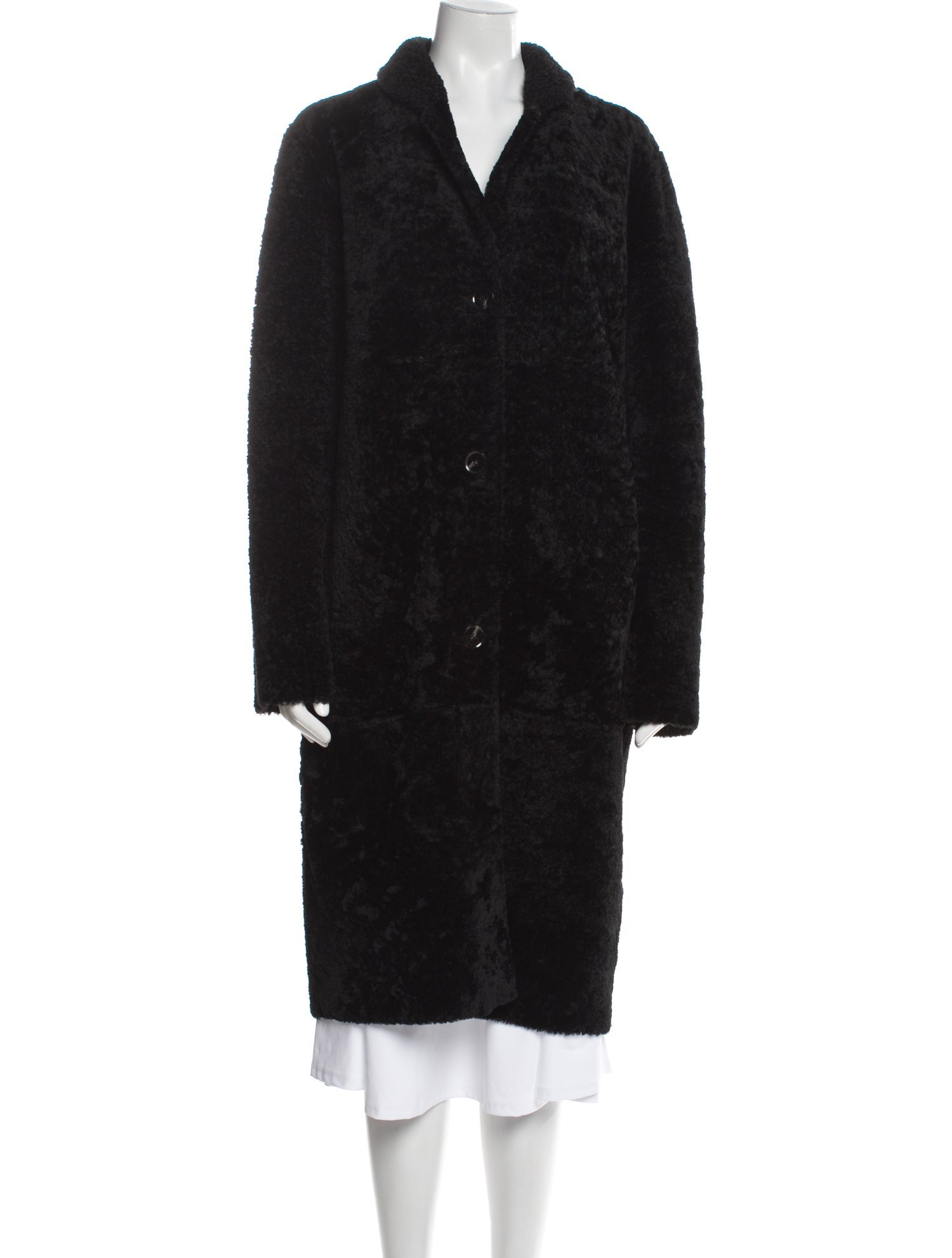 Fur Fur Printed Faux Fur Coat