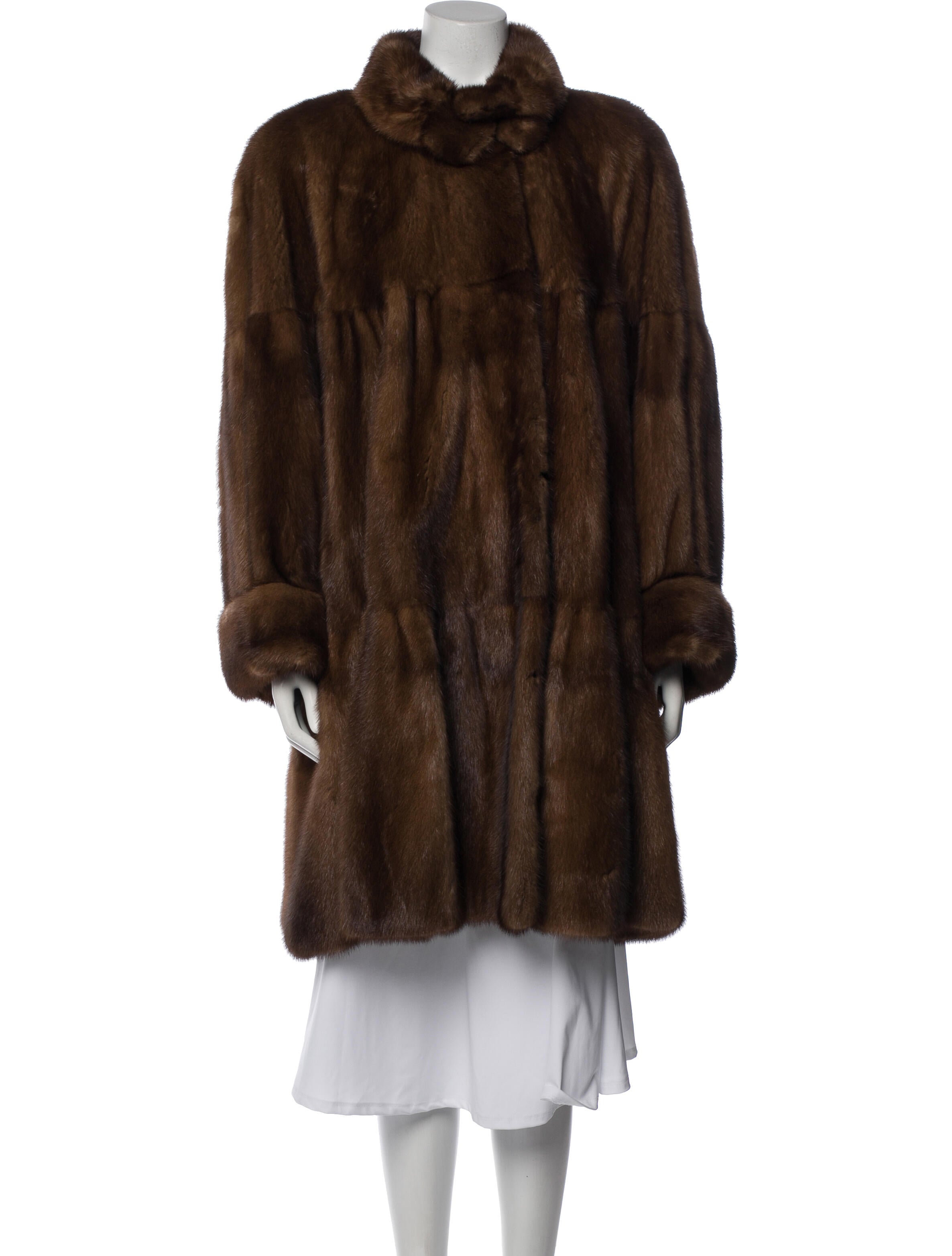 Pierre Balmain Mink Fur Coat