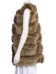 Fur Fur Striped Fur Jacket