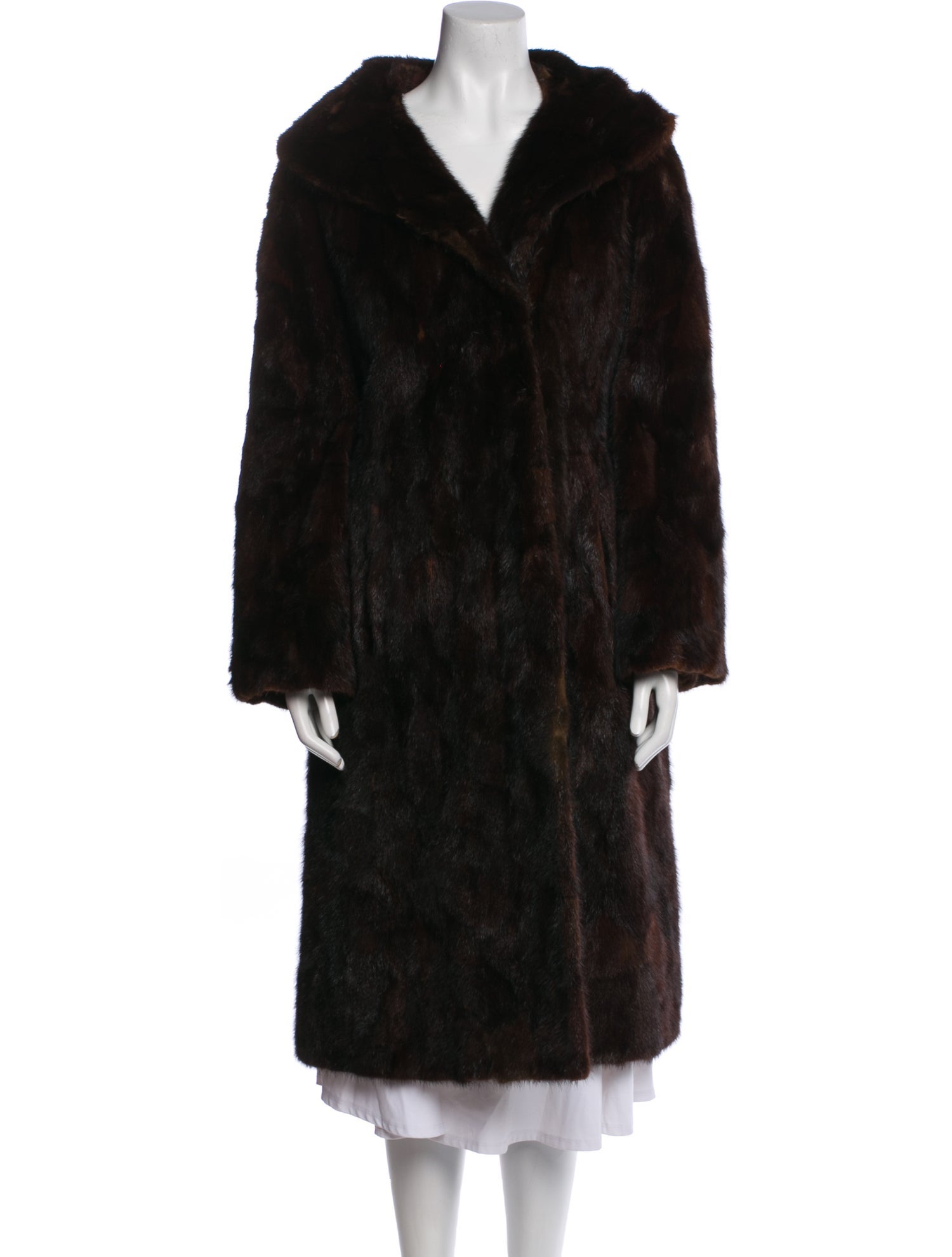 Fur Mink Faux Fur Coat