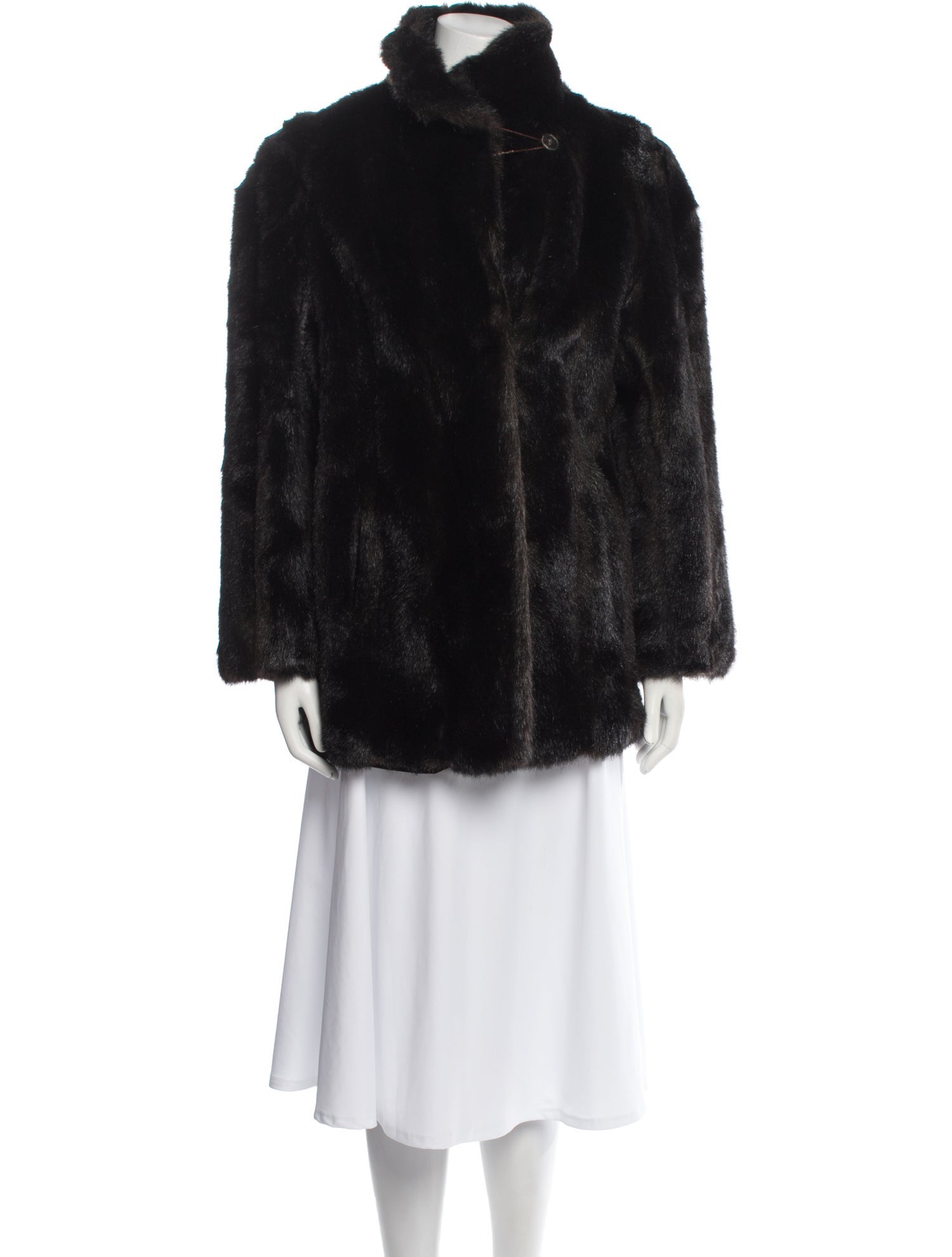 Fur Faux Fur Coat