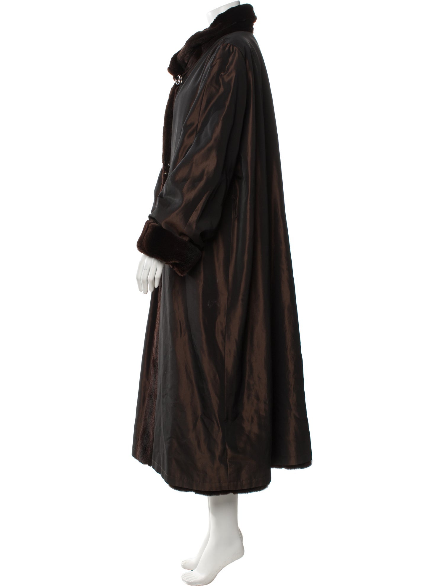 Fur Mink Faux Fur Coat