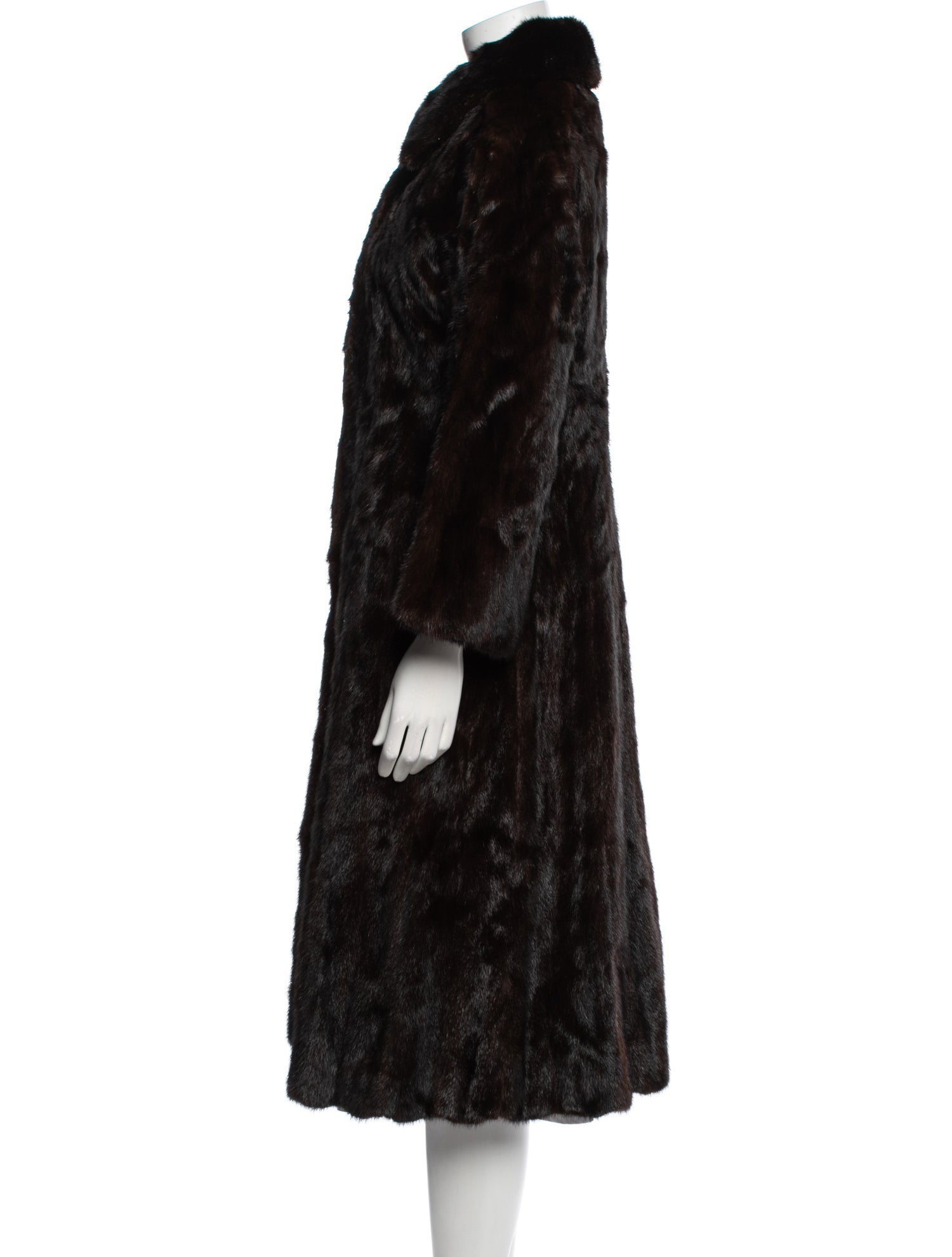 Fur Printed Fur Coat