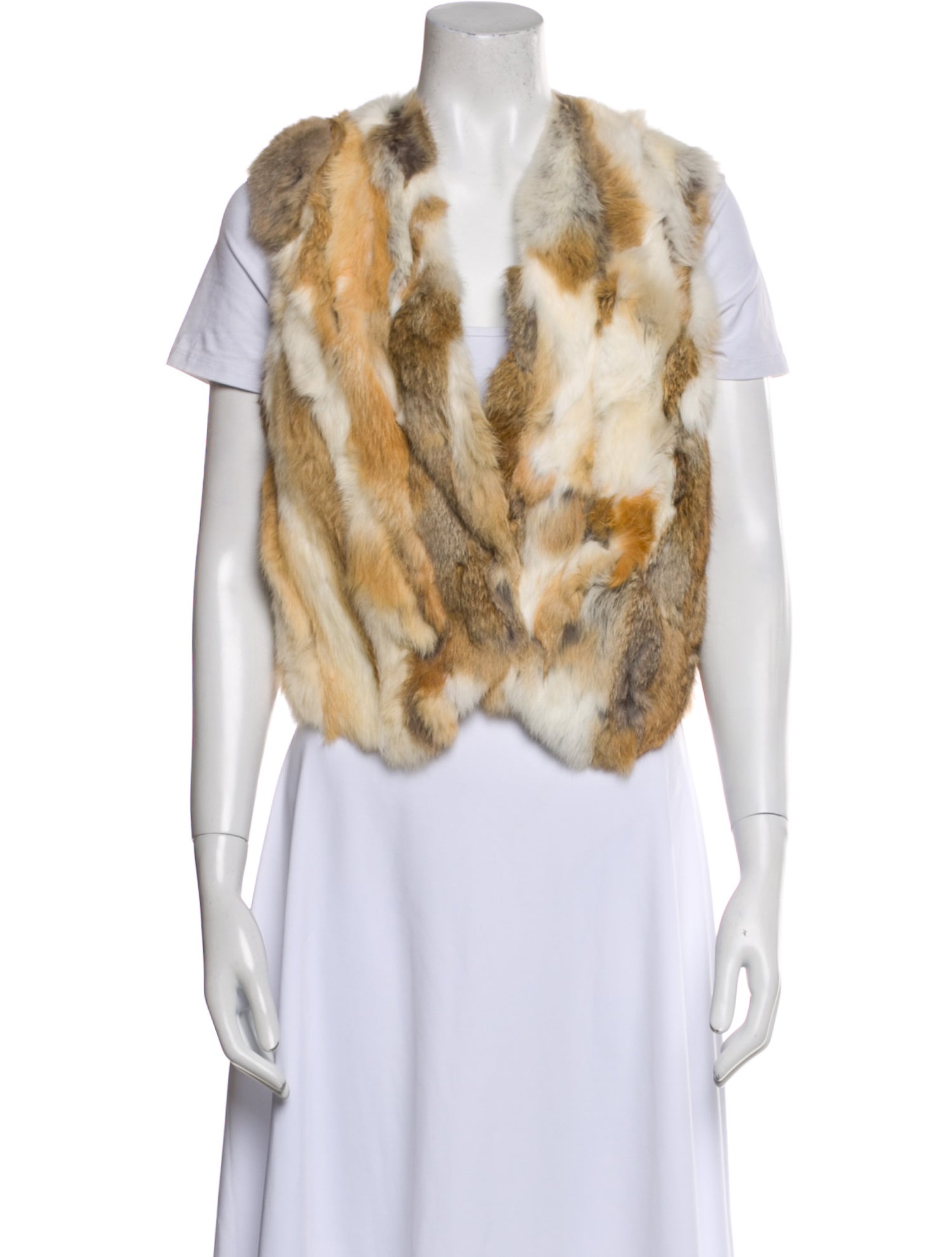 Fur Printed Fur Jacket