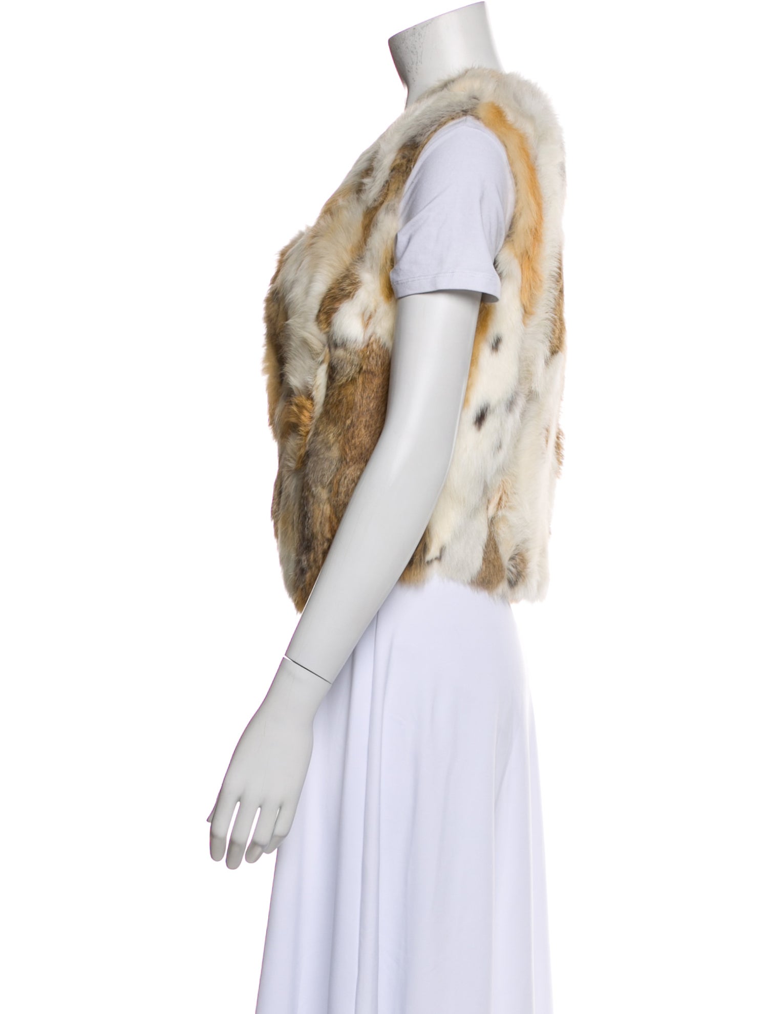 Fur Printed Fur Jacket