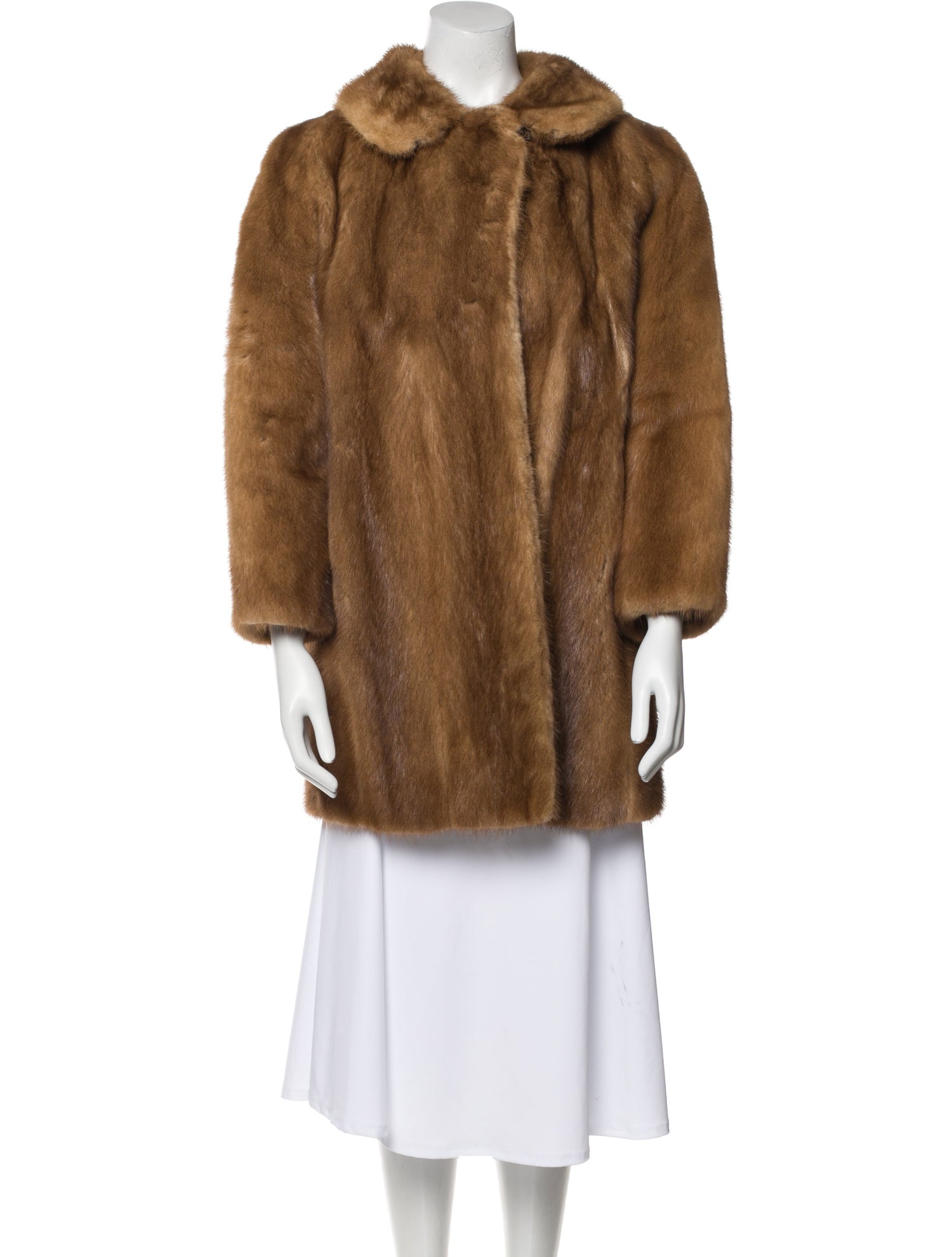 Fur Vintage Mink Fur Coat