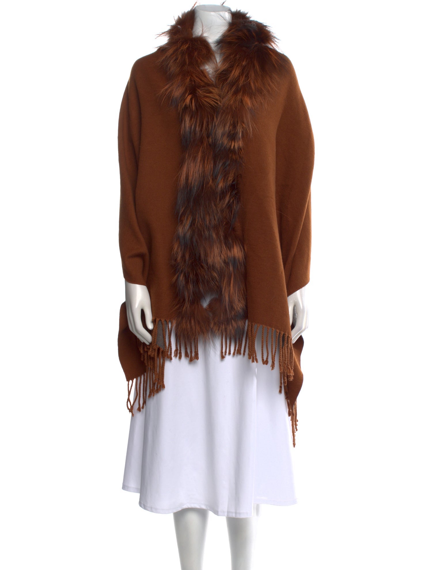 Fur Crew Neck Sweater