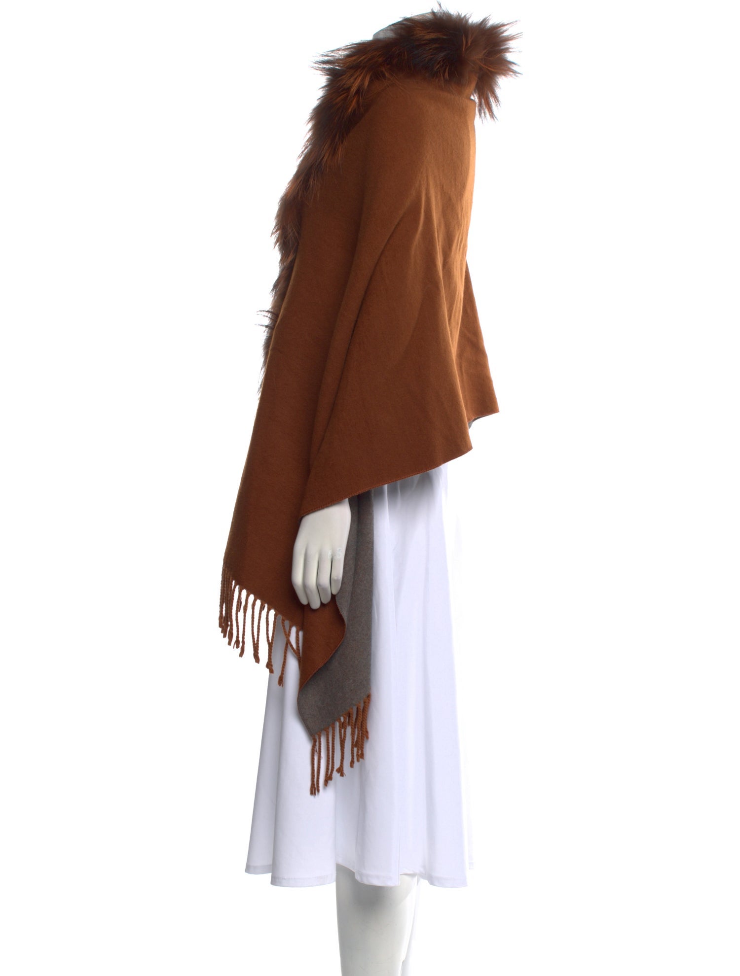 Fur Crew Neck Sweater