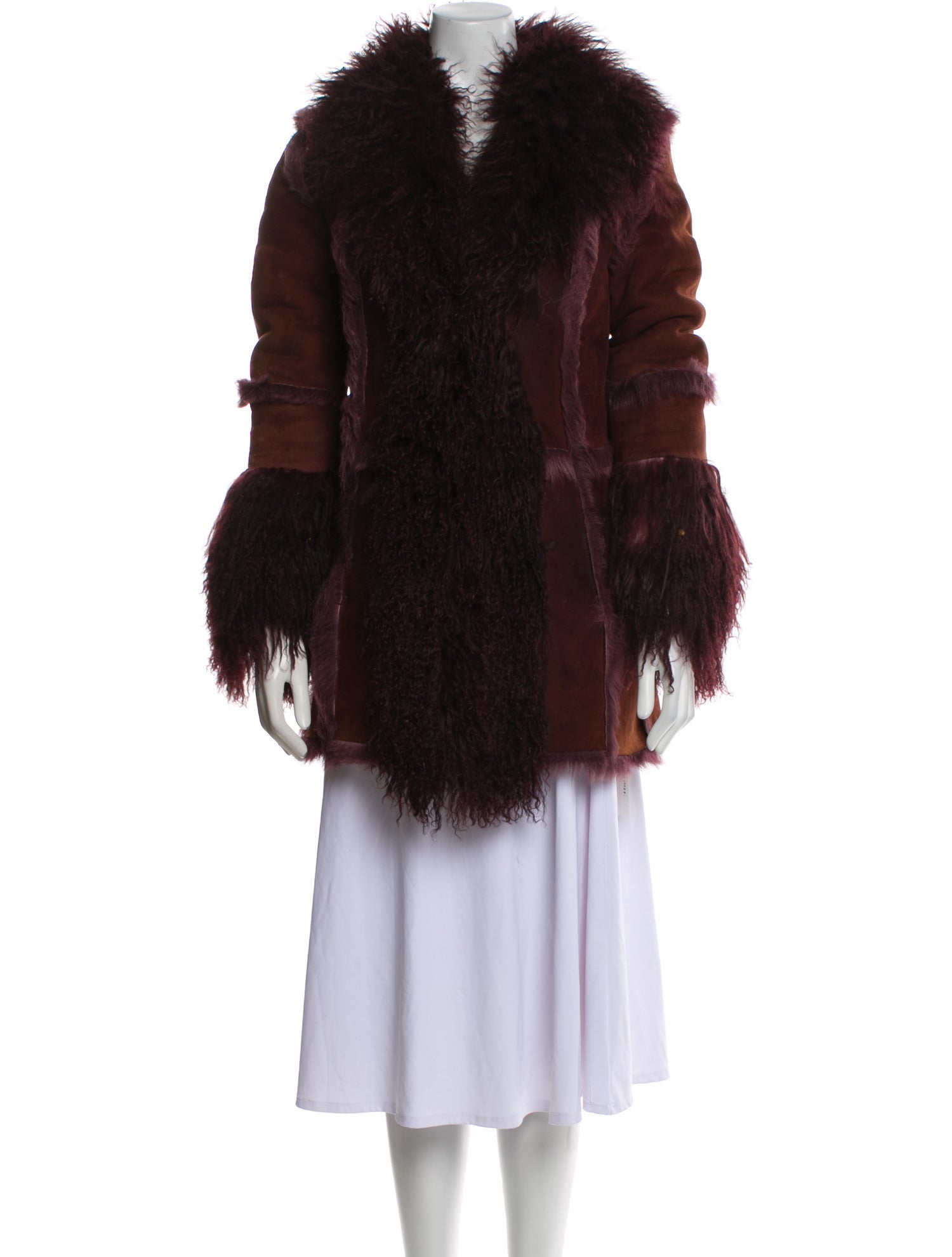 Fur Shearling Fur Coat