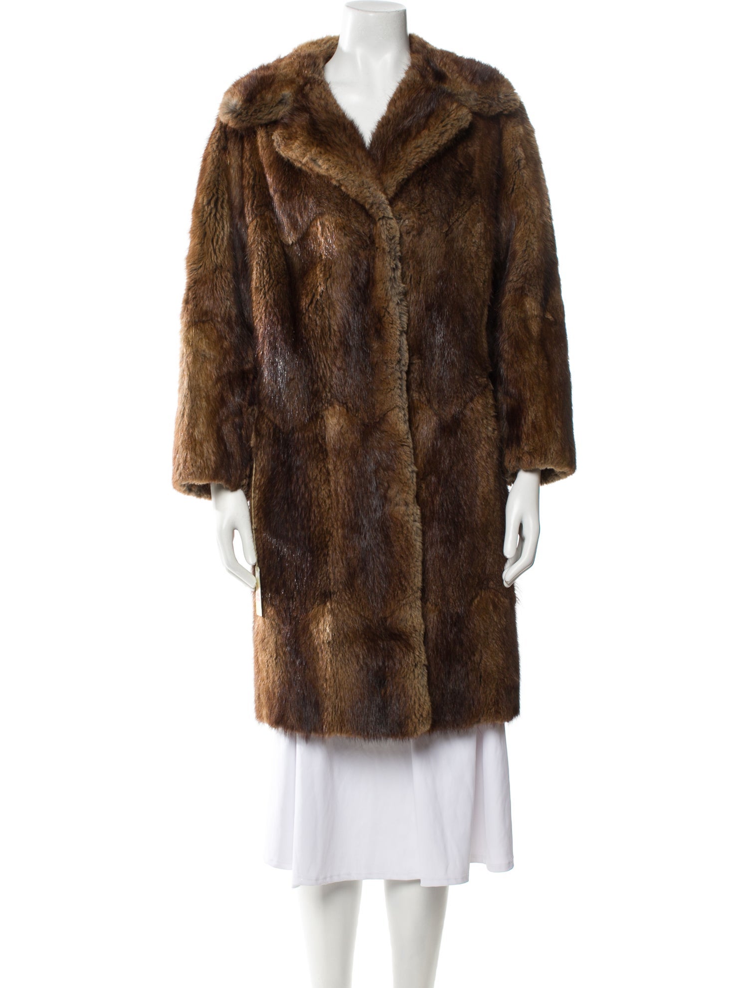 Fur Mink Fur Coat