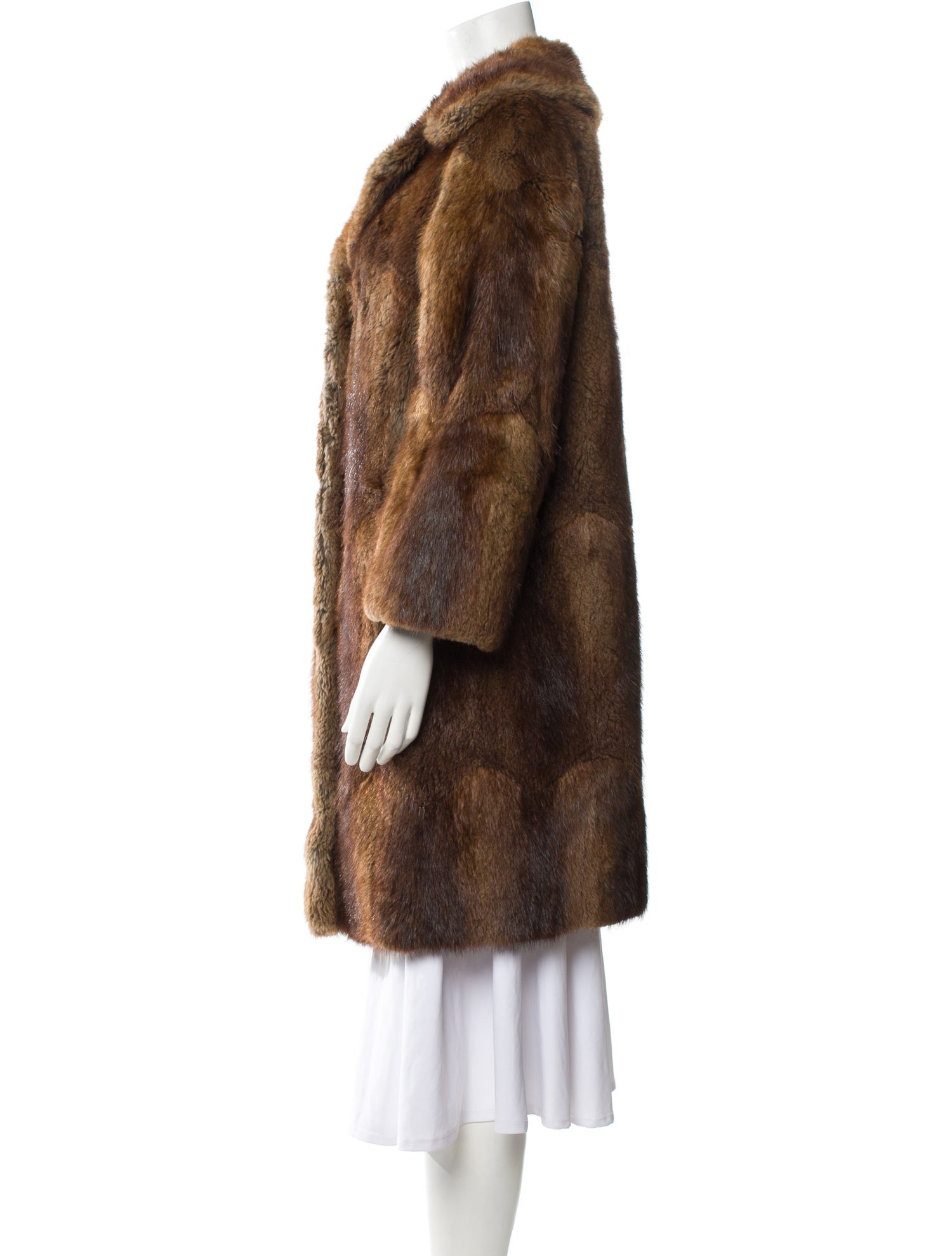 Fur Mink Fur Coat