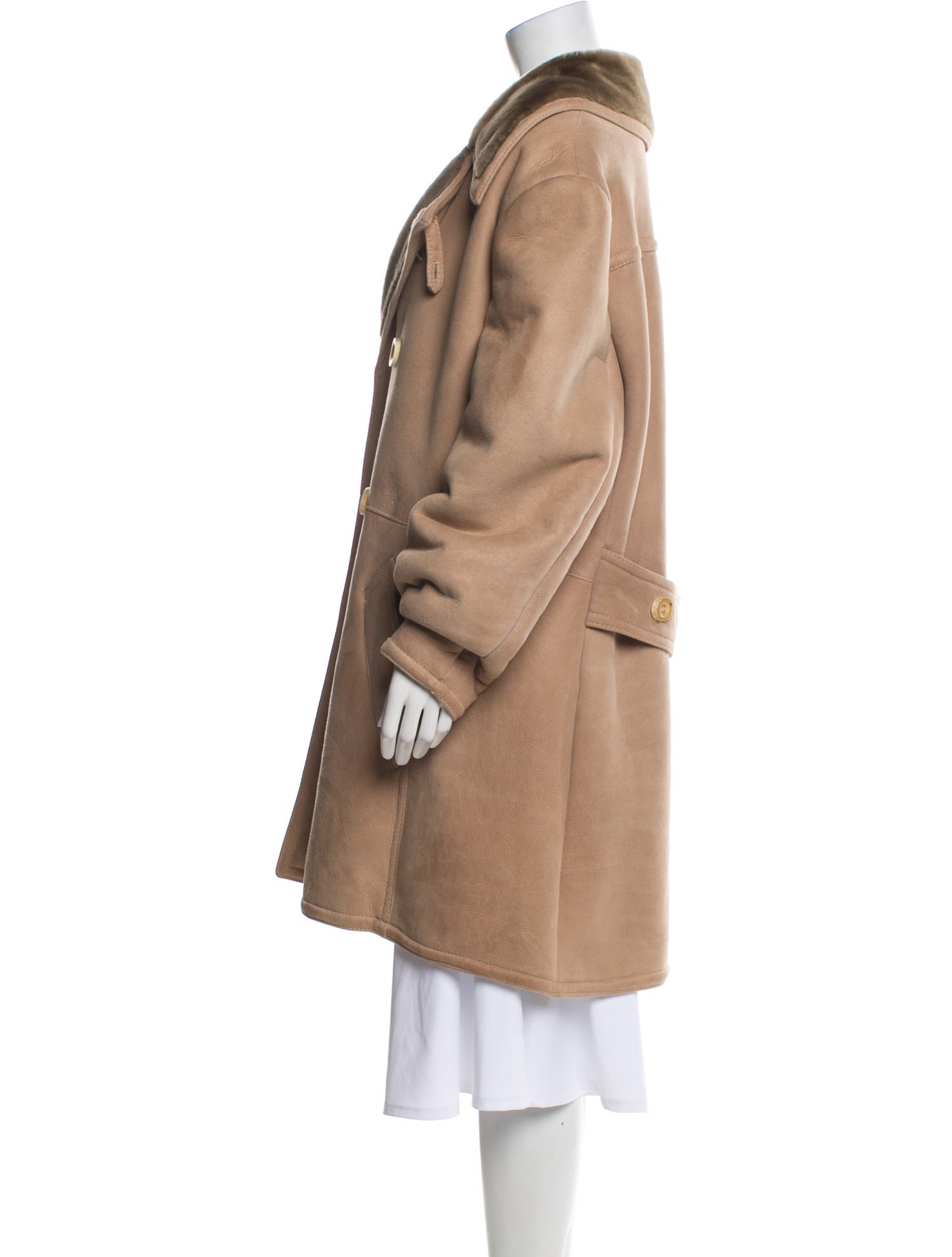 Fur Shearling Faux Fur Coat