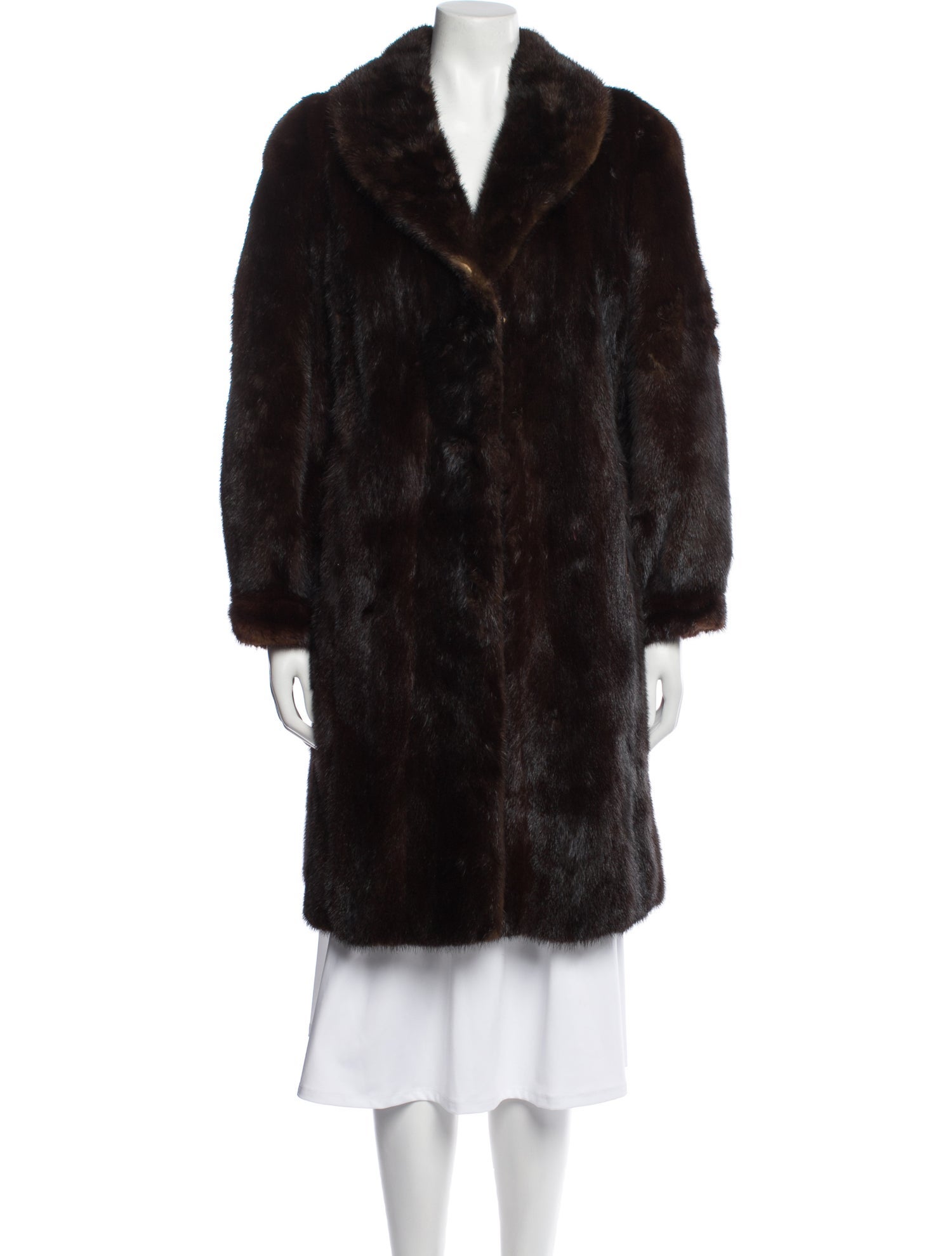 Fur Mink Fur Coat