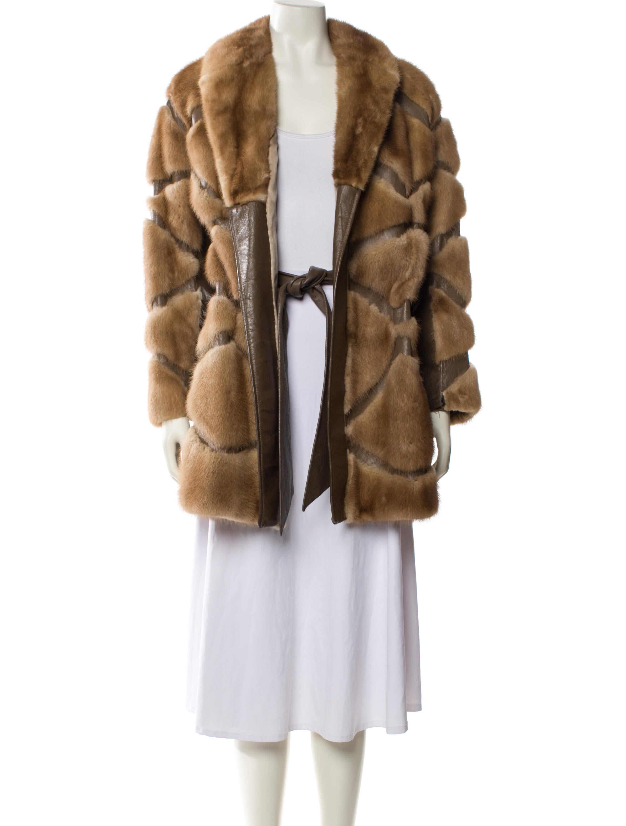 Fur Mink Fur Coat