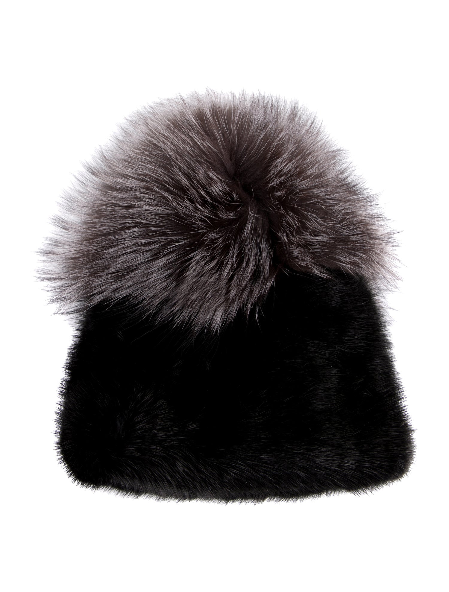 Fur Mink Beanie Hat