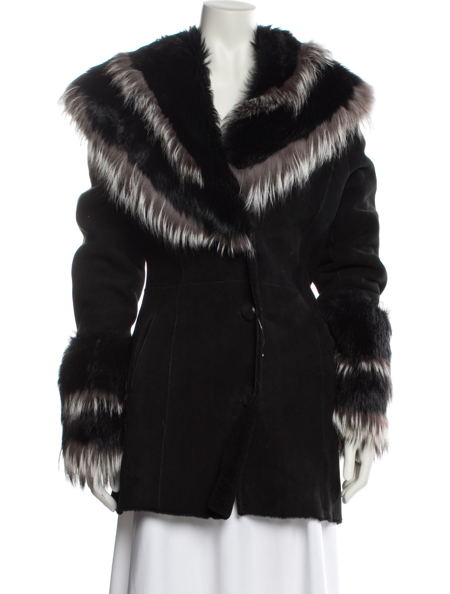 Fur Faux Fur Coat