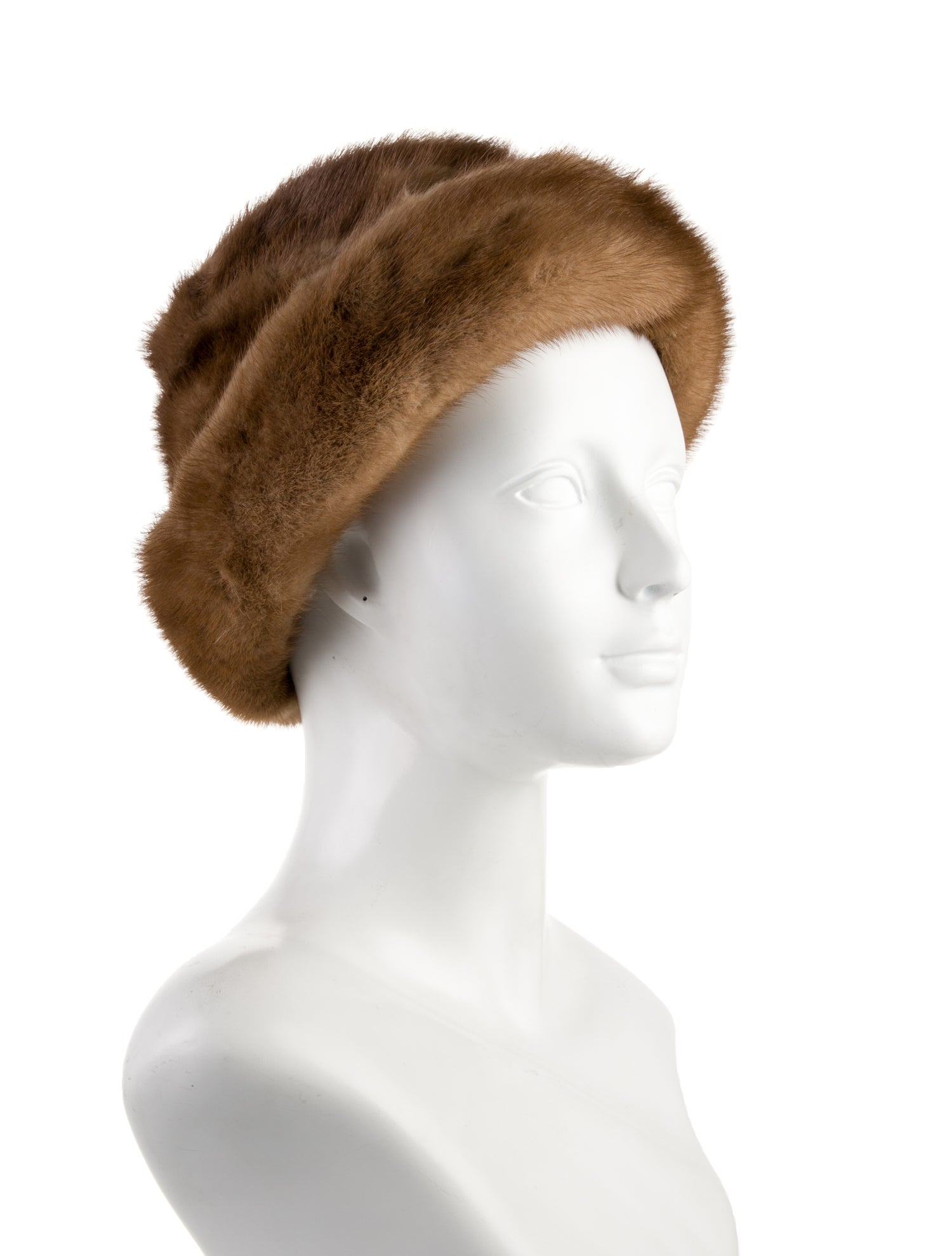 Fur Mink Trapper Hat