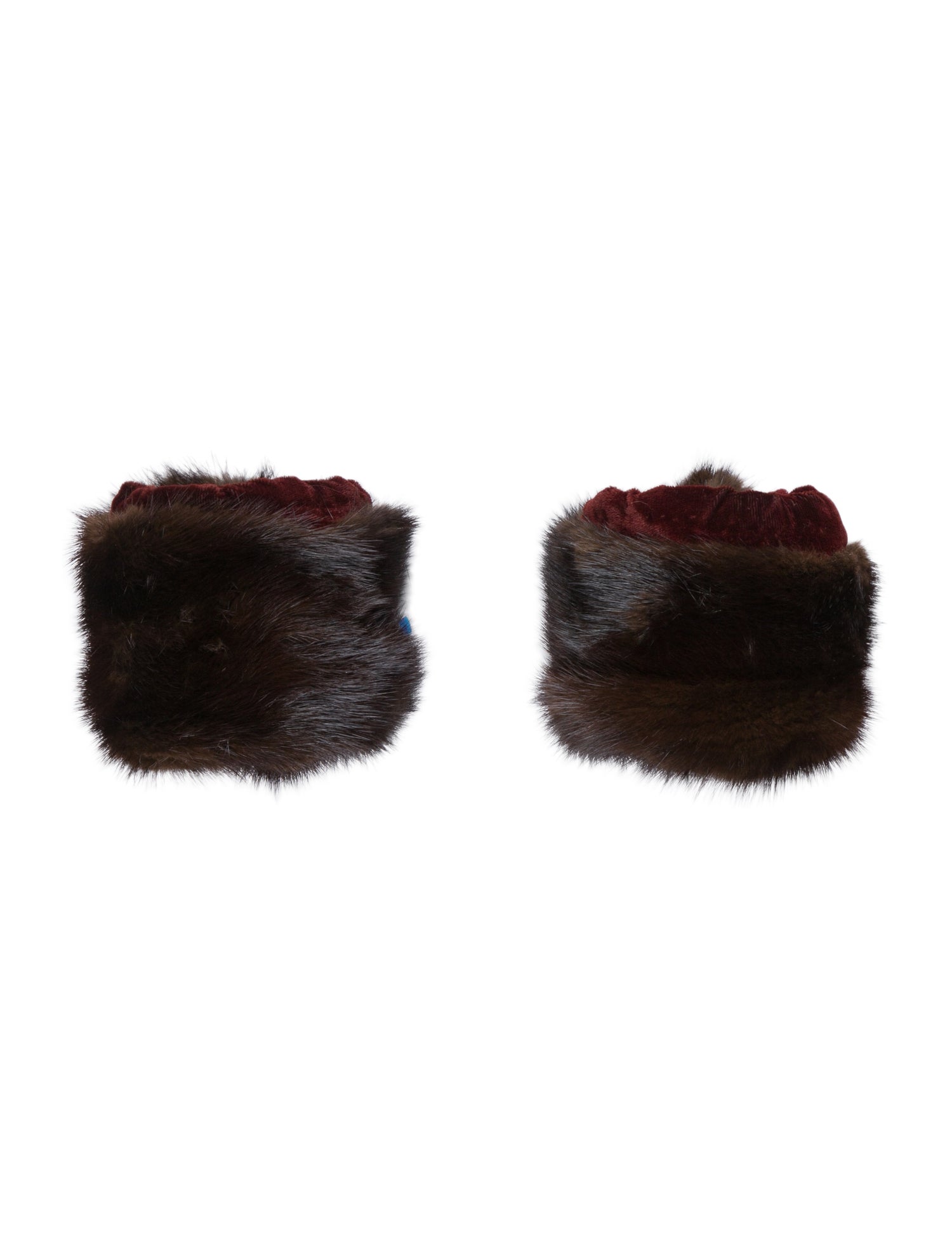 Fur Snap Wrist Warmers