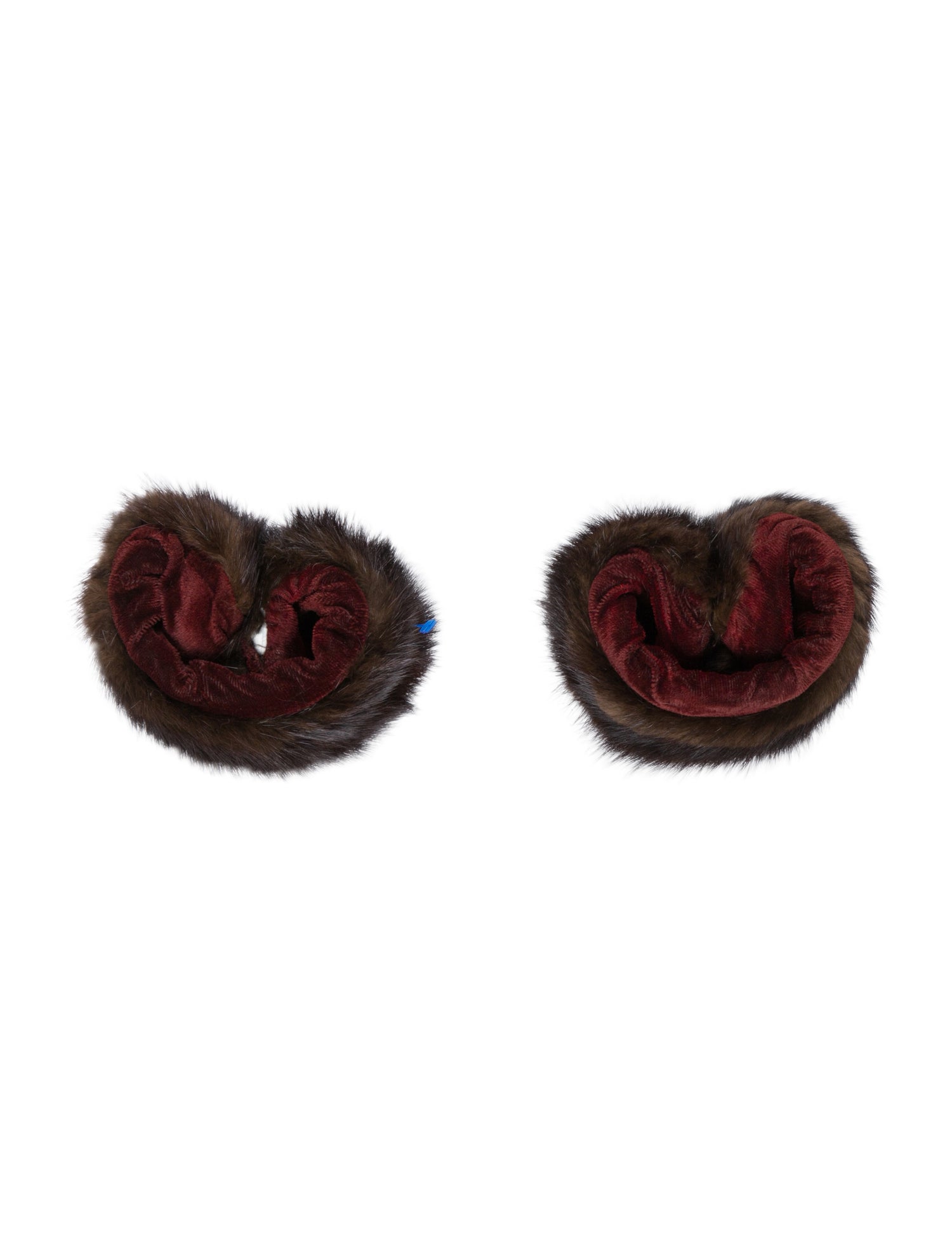 Fur Snap Wrist Warmers